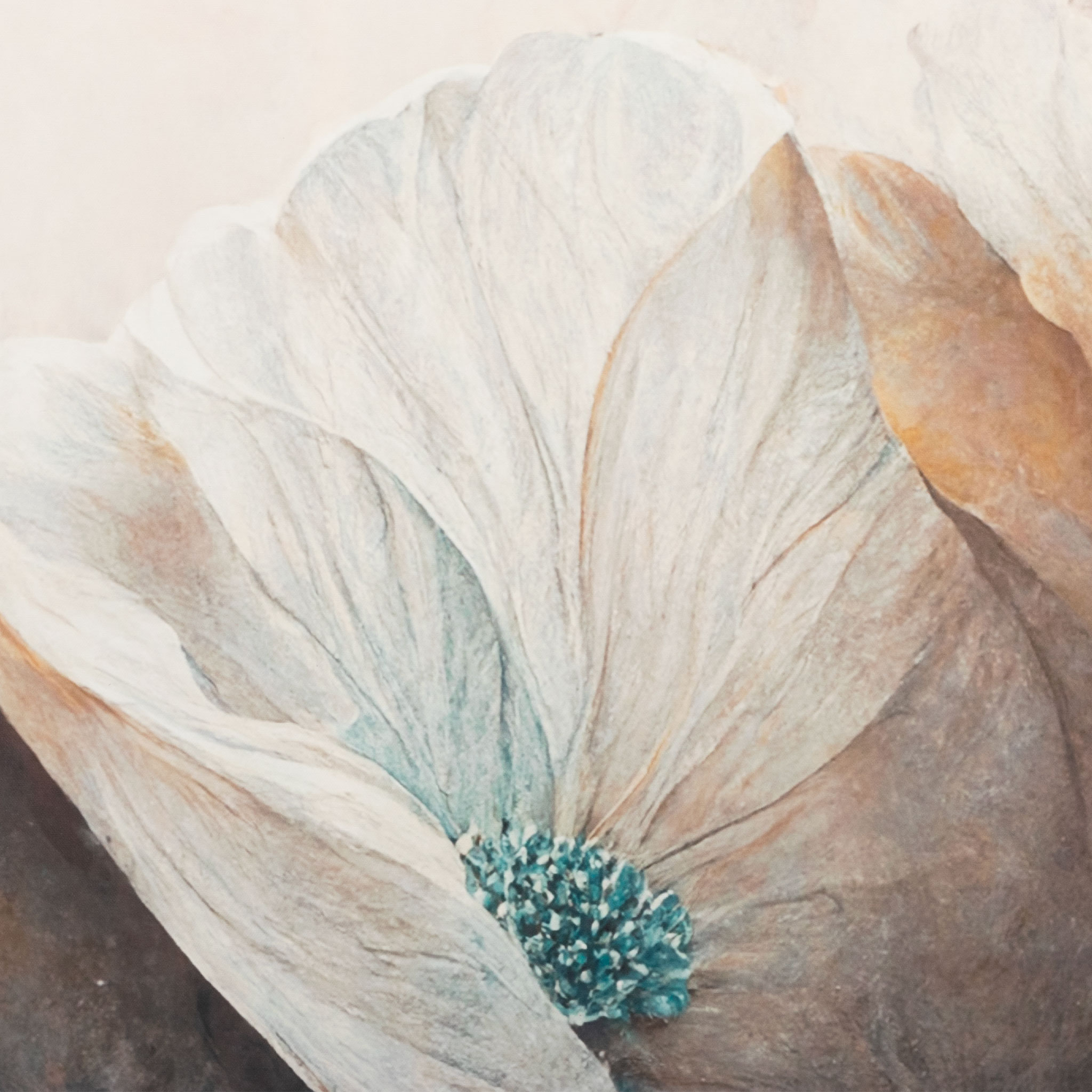 Framed Canvas Indigo Veil - 120 x 80cm