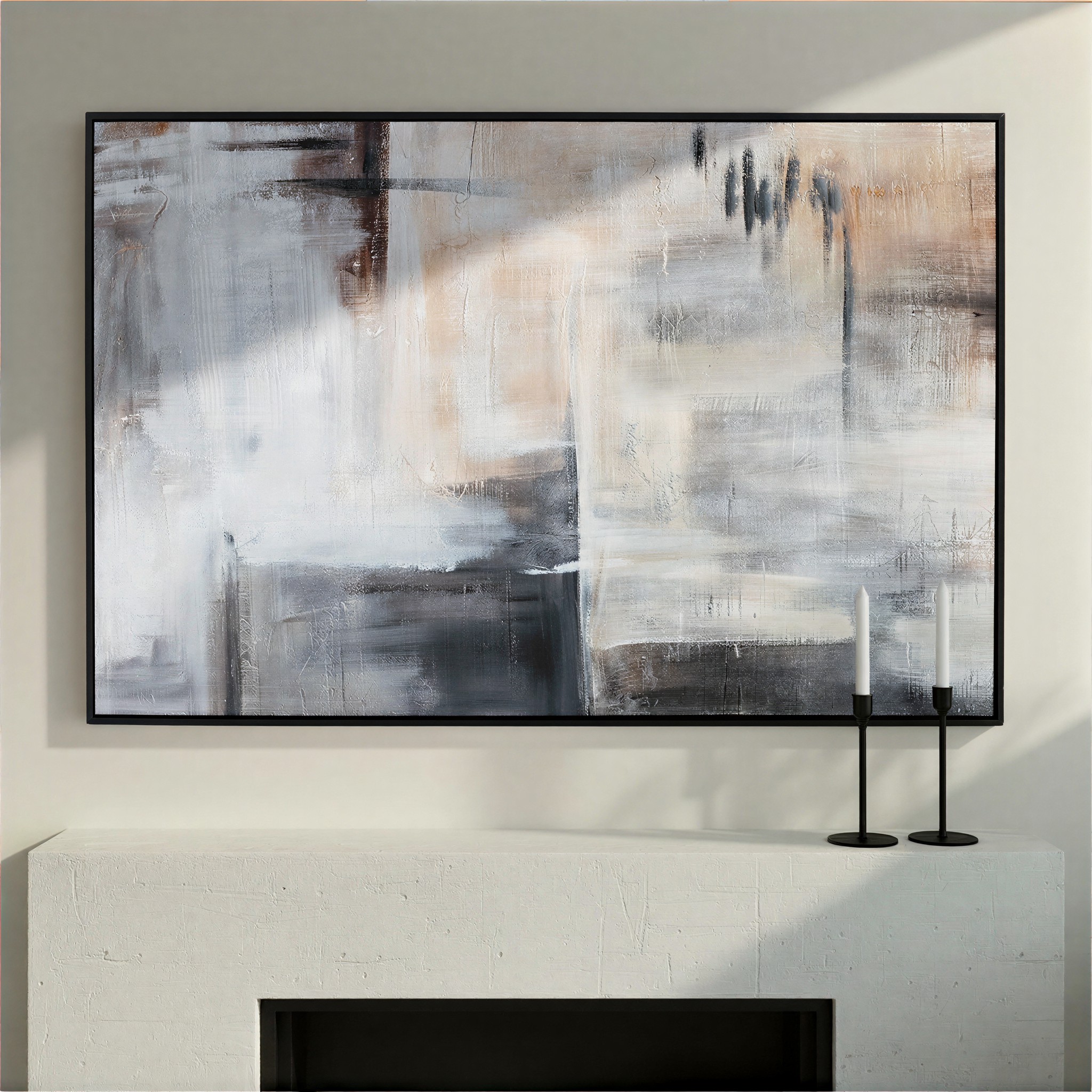 Framed Canvas Shade - 120 x 80cm