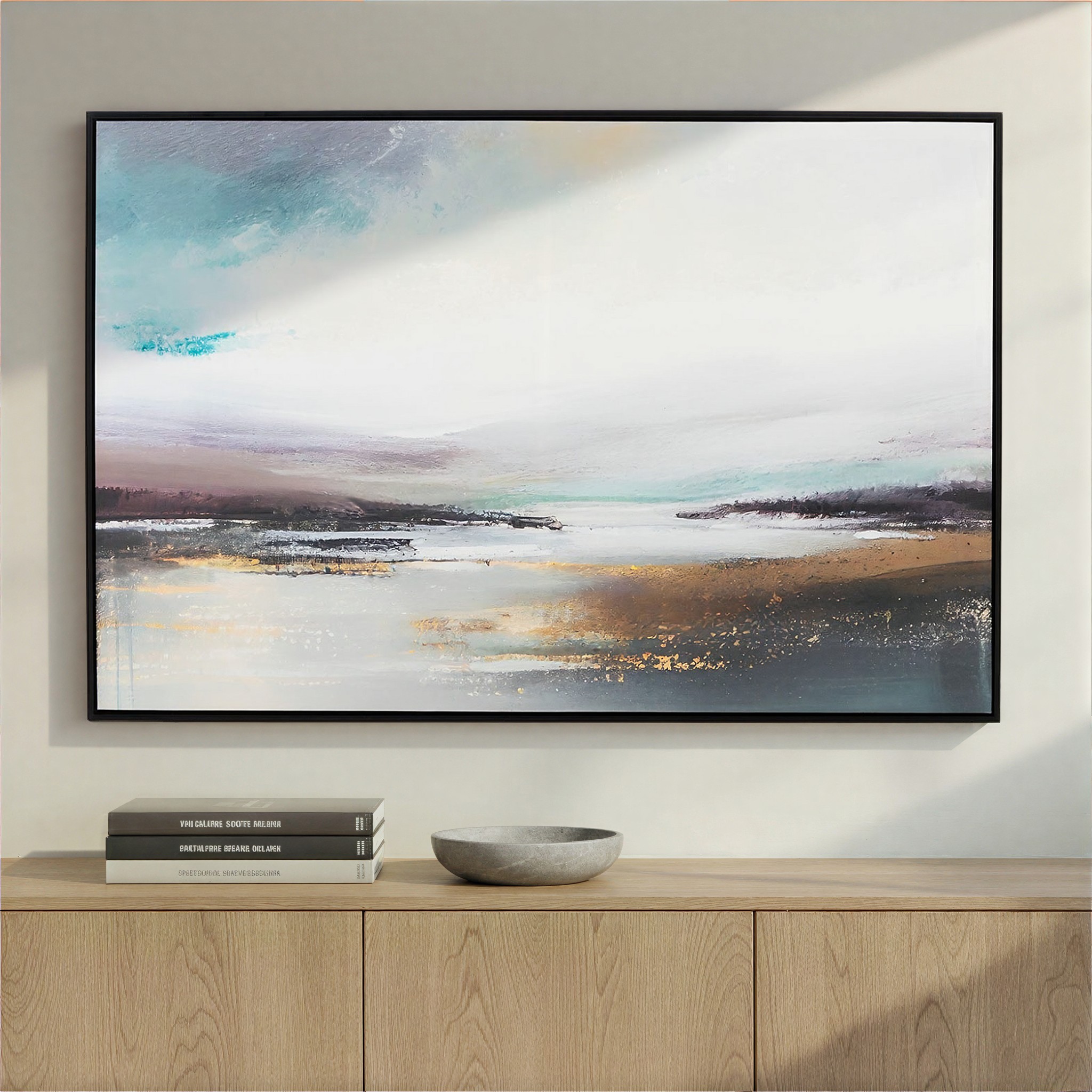Framed Canvas Stormfront - 120 x 80cm