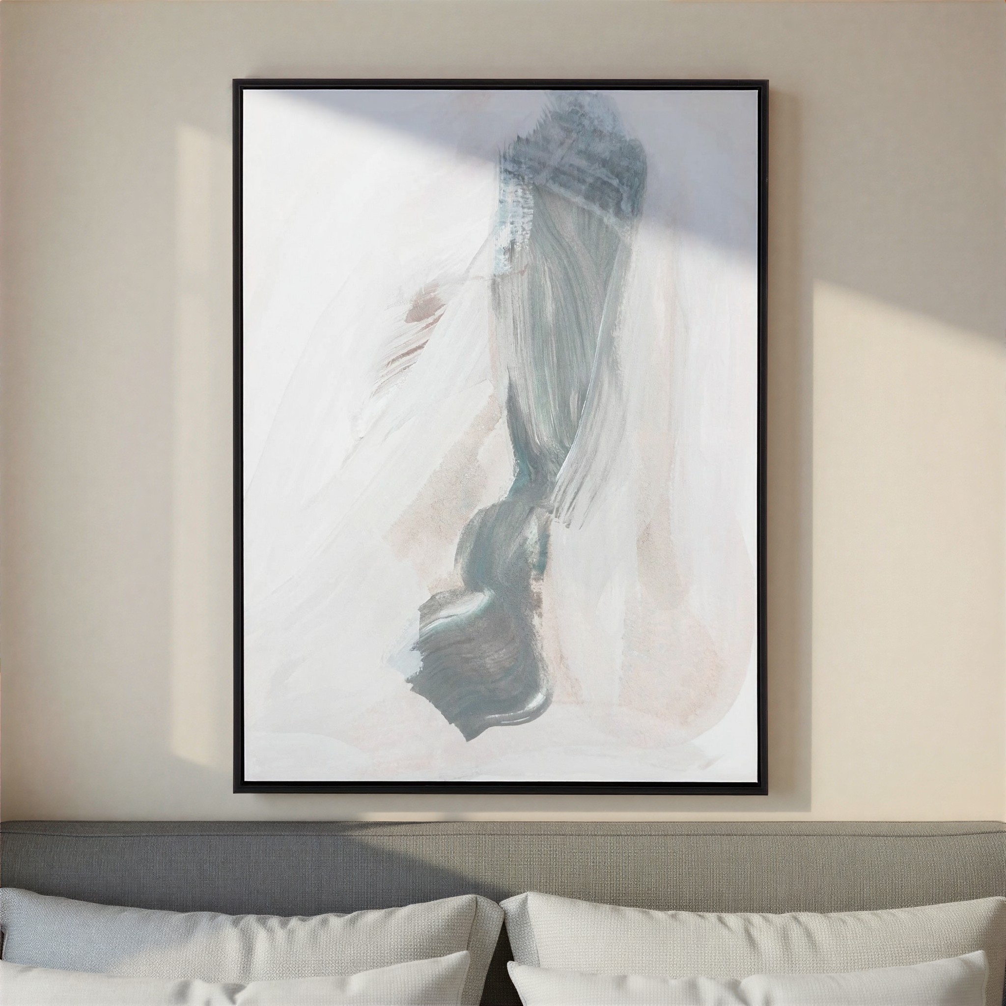 Framed Canvas Harbour - 60 x 80cm