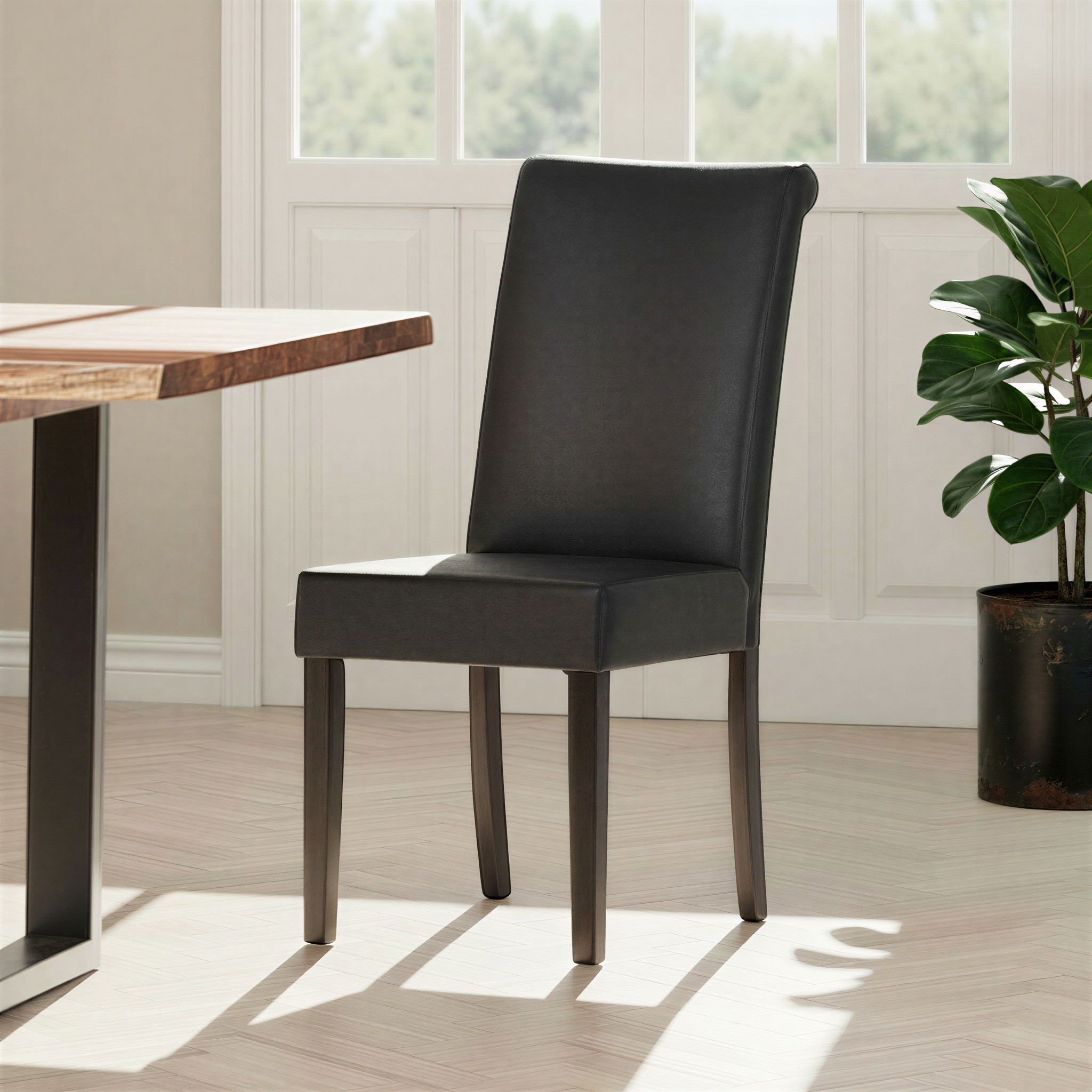 Ashville Dining Chair, Black