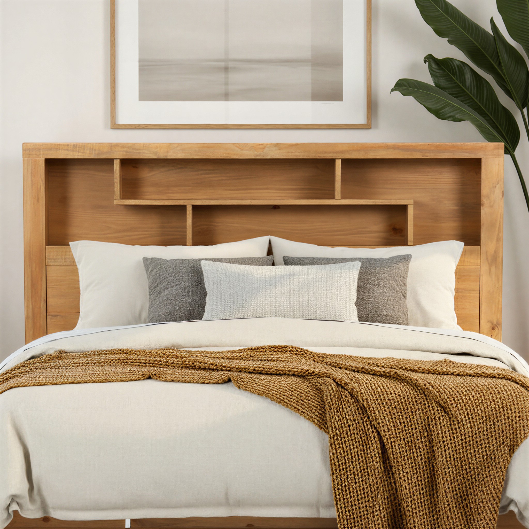 Sutton King/Super King Headboard, Light