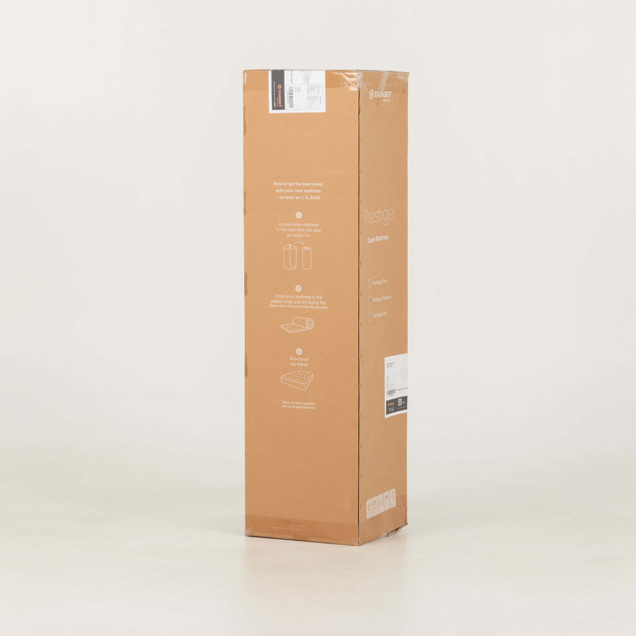 Prestige Boxed 7-Zone Pocket Spring Double Mattress, Medium