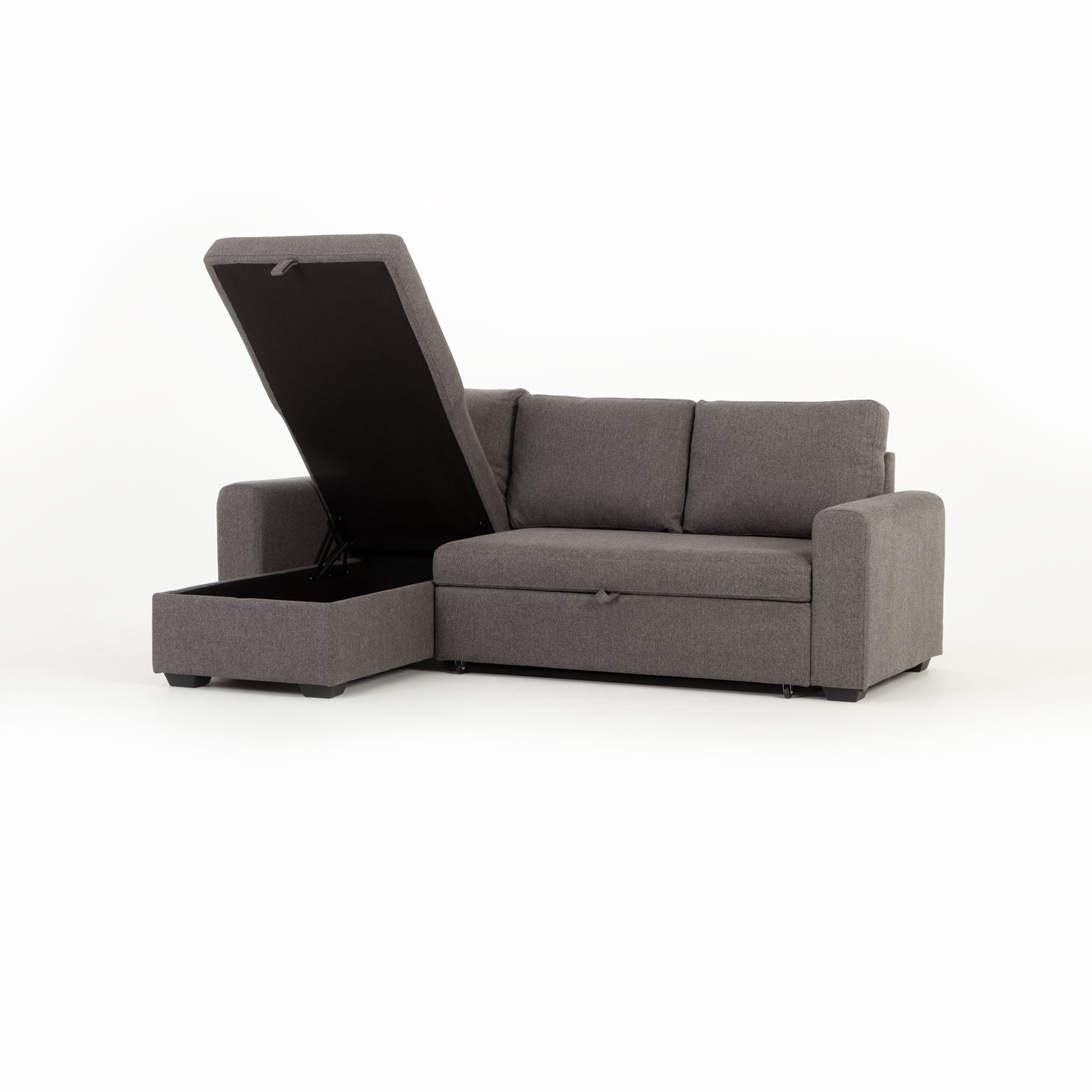 Boston Sofa Bed, Charcoal