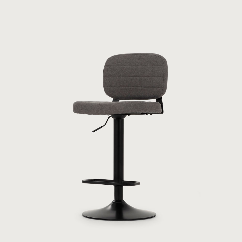 Dante Gaslift Barstool, Charcoal