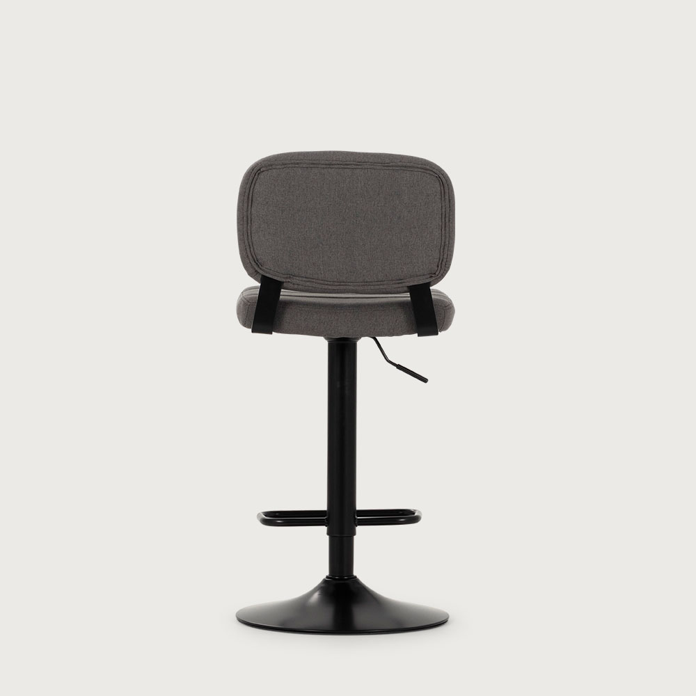 Dante Gaslift Barstool, Charcoal