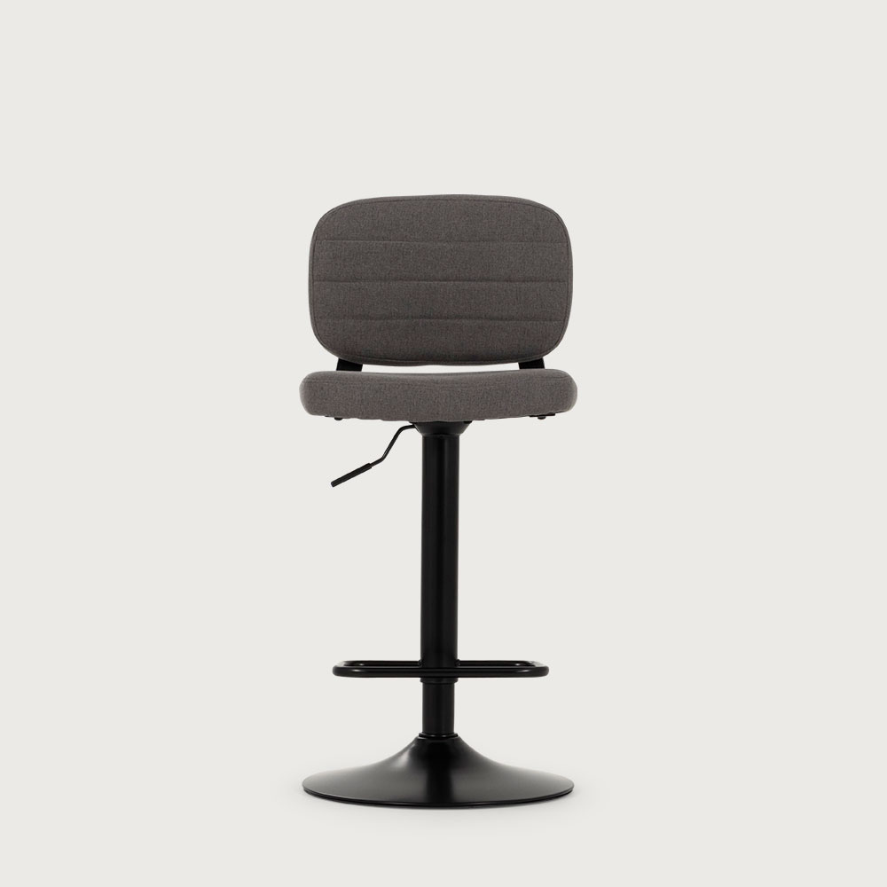 Dante Gaslift Barstool, Charcoal