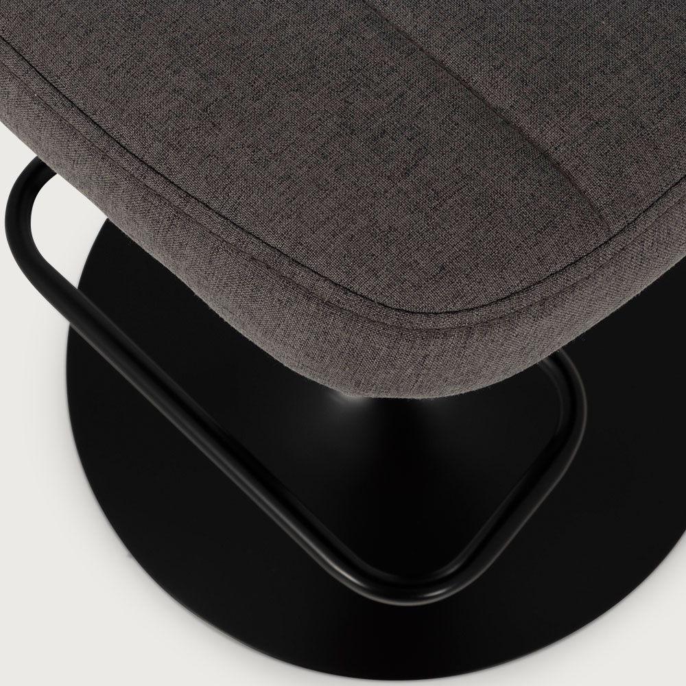 Dante Gaslift Barstool, Charcoal