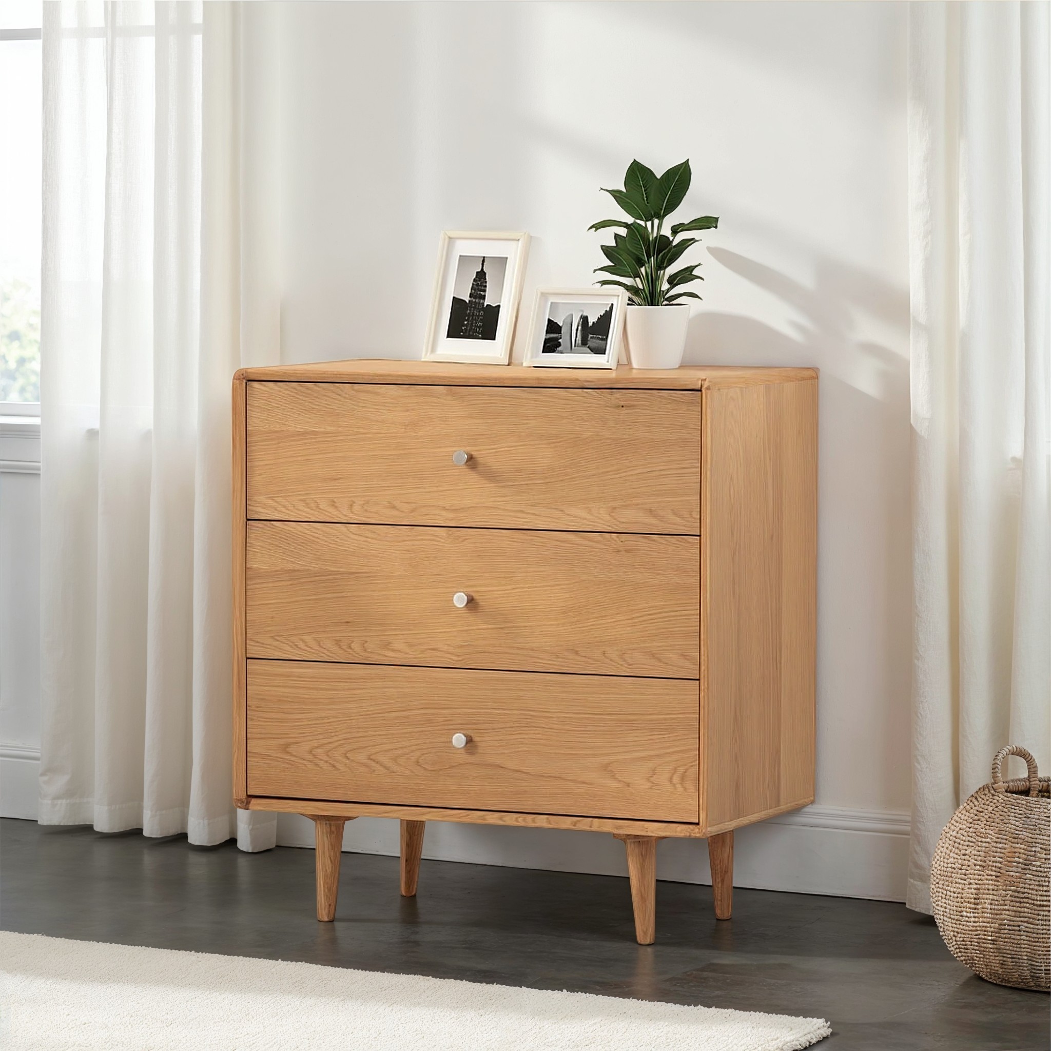 Nordic 3 Drawer Chest