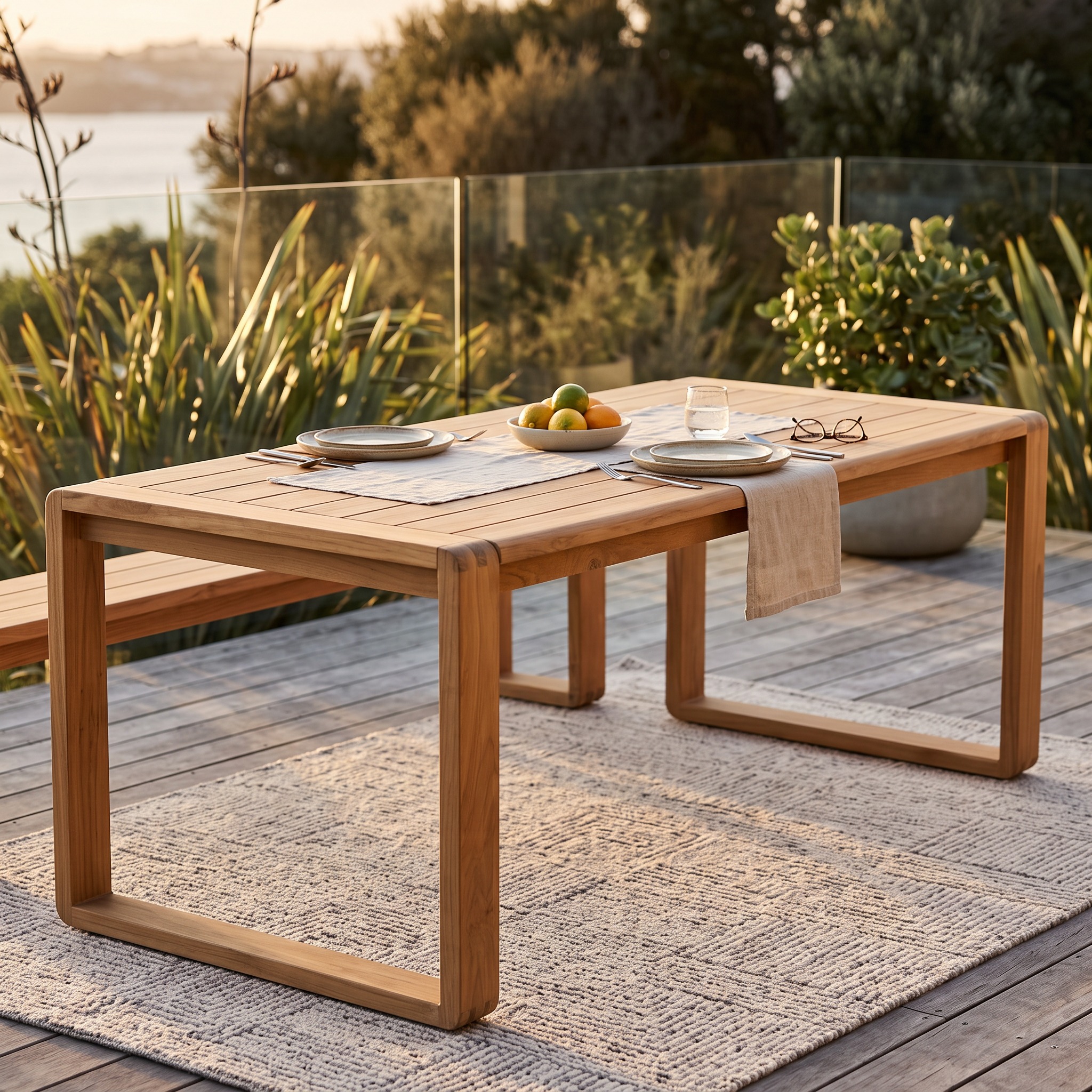 Catania Outdoor Dining Table - W230