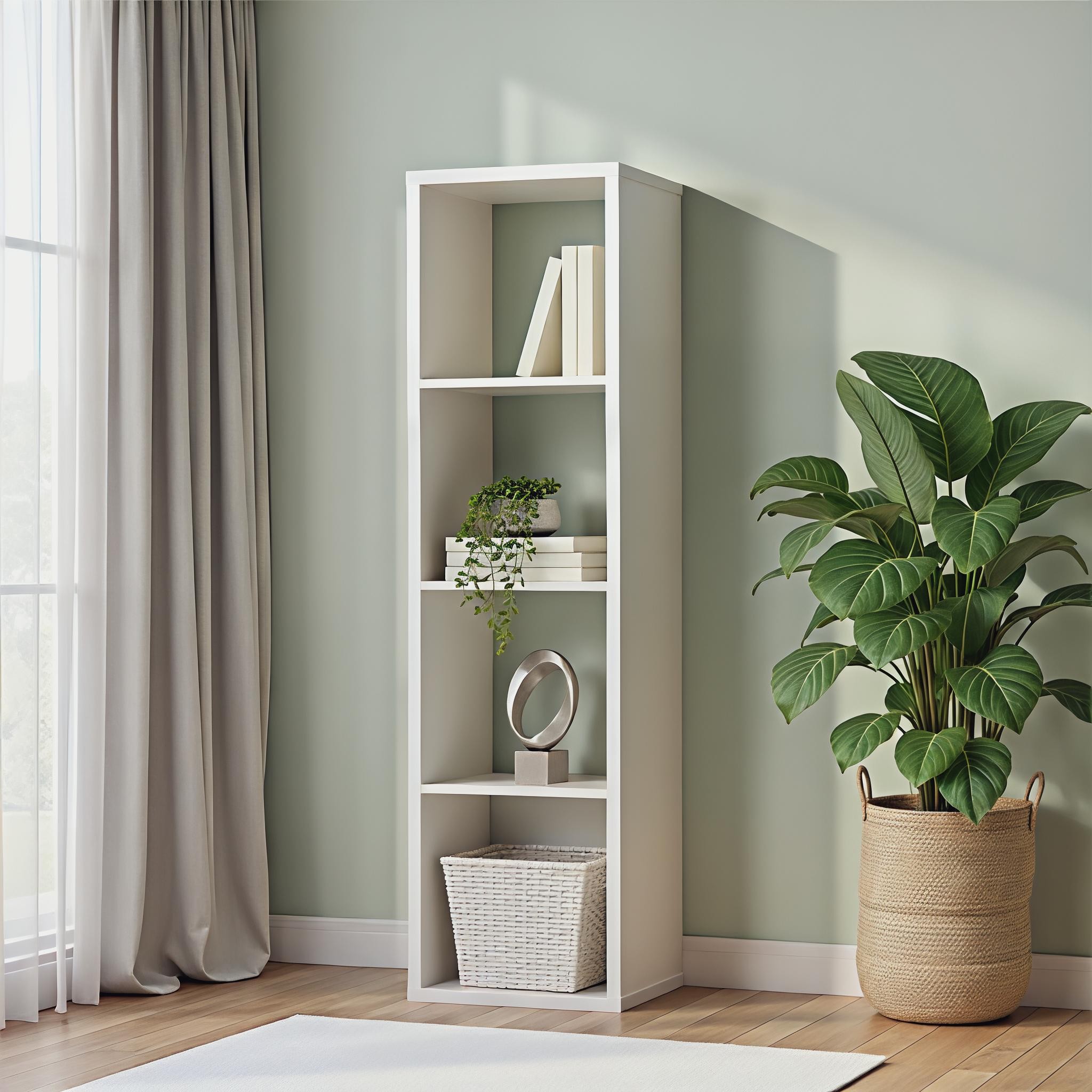 Cubx 4 x 1 Cube, White