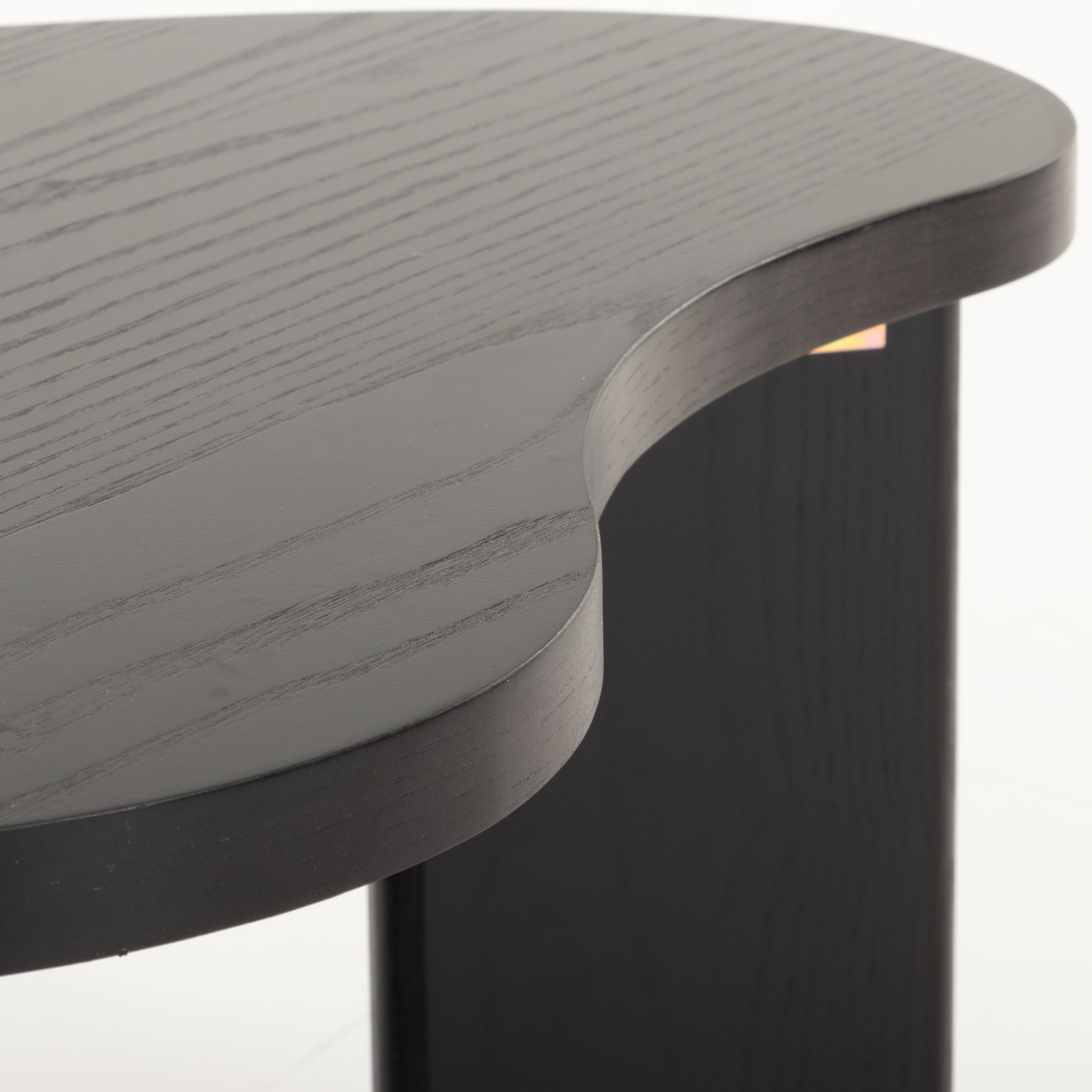 Renee Side Table KD - W60, Black