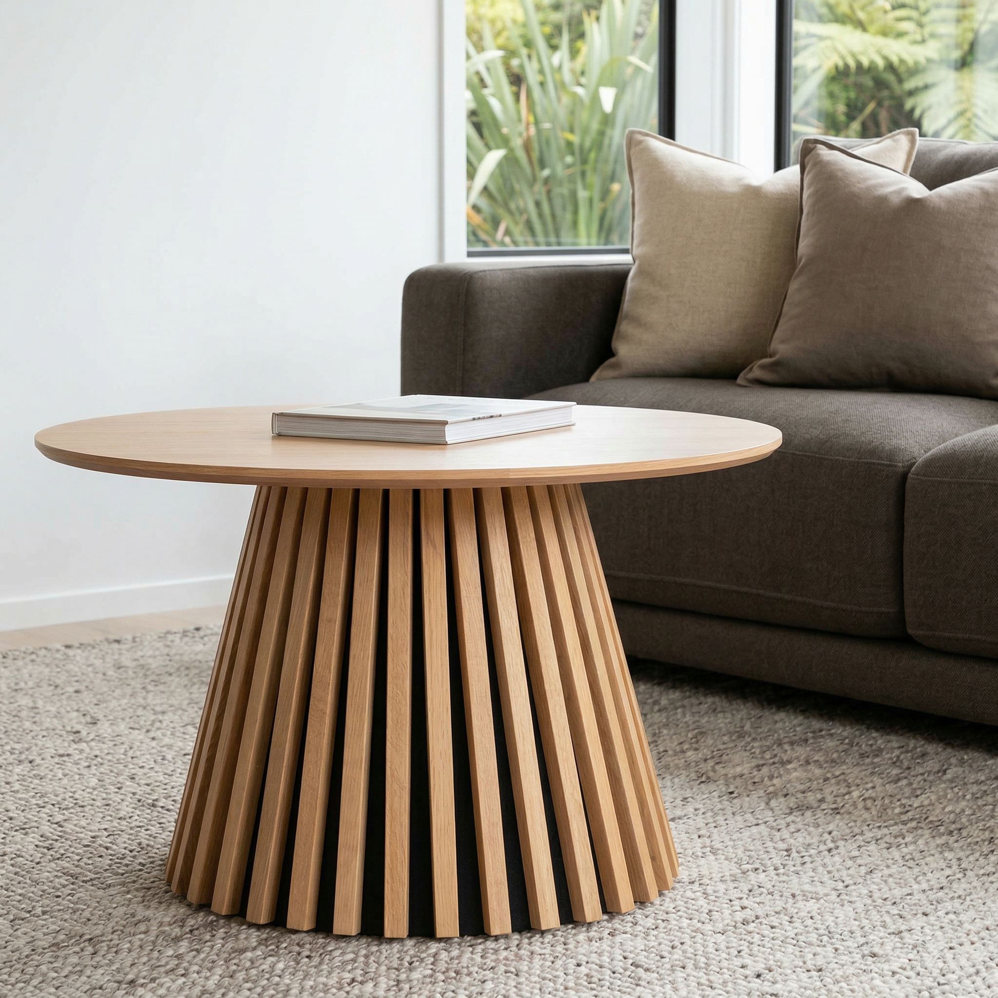 Sena Coffee Table KD - W70, Natural
