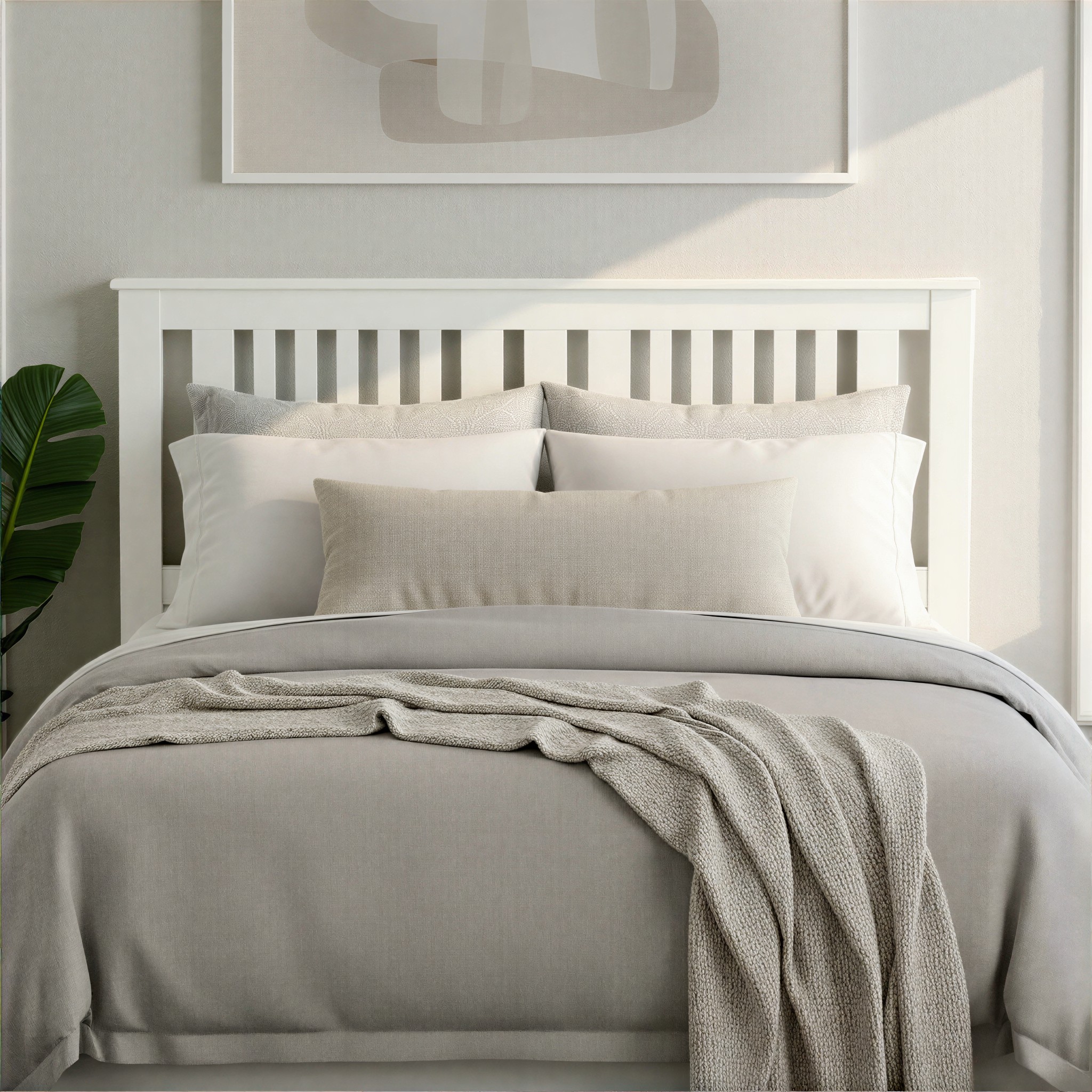 Chelsea Queen / King Headboard, White