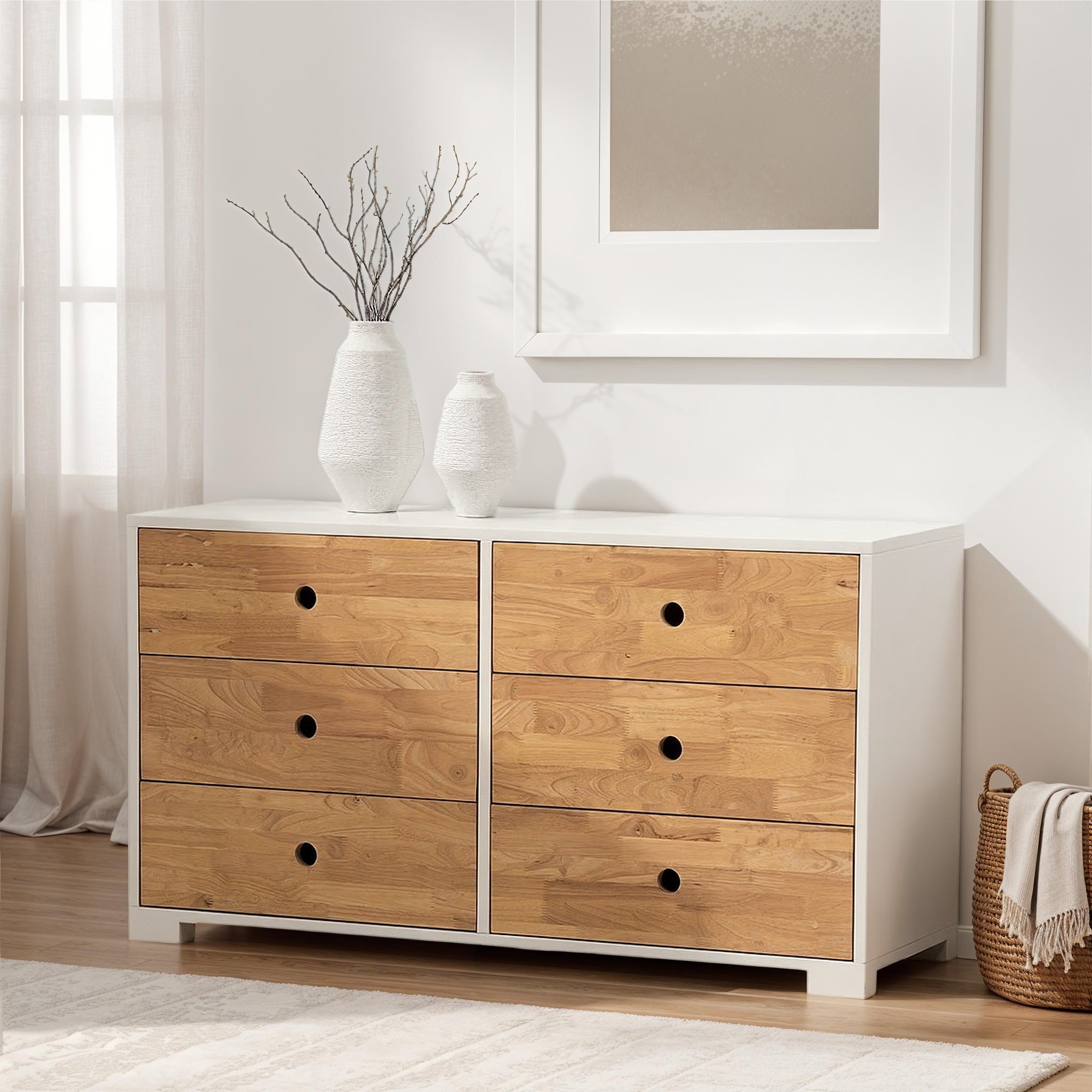 Chia 6 Drawer Lowboy