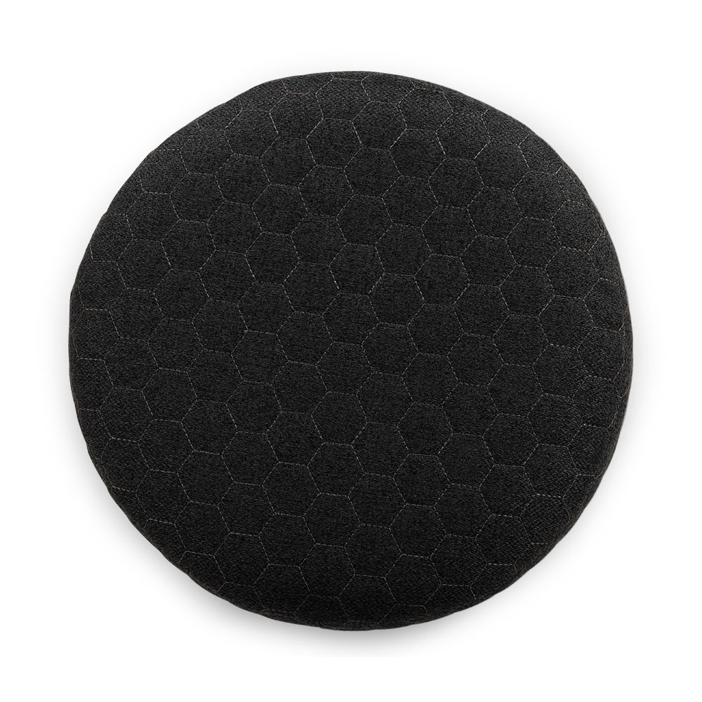 Clover Ottoman - Small, Charcoal