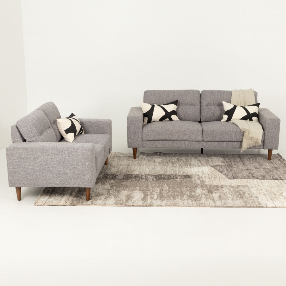 Logan 2 Seater Sofa, Dark Grey