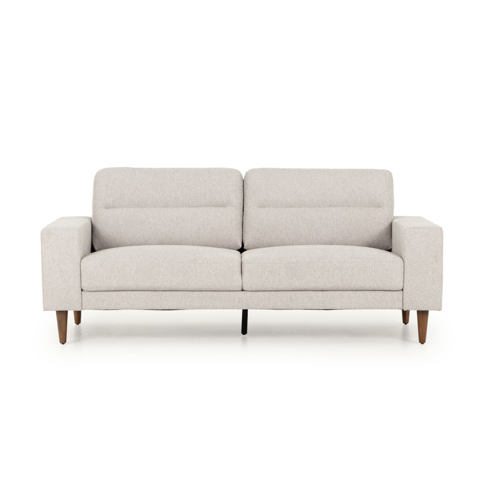 Logan 3 Seater Sofa, Light Grey