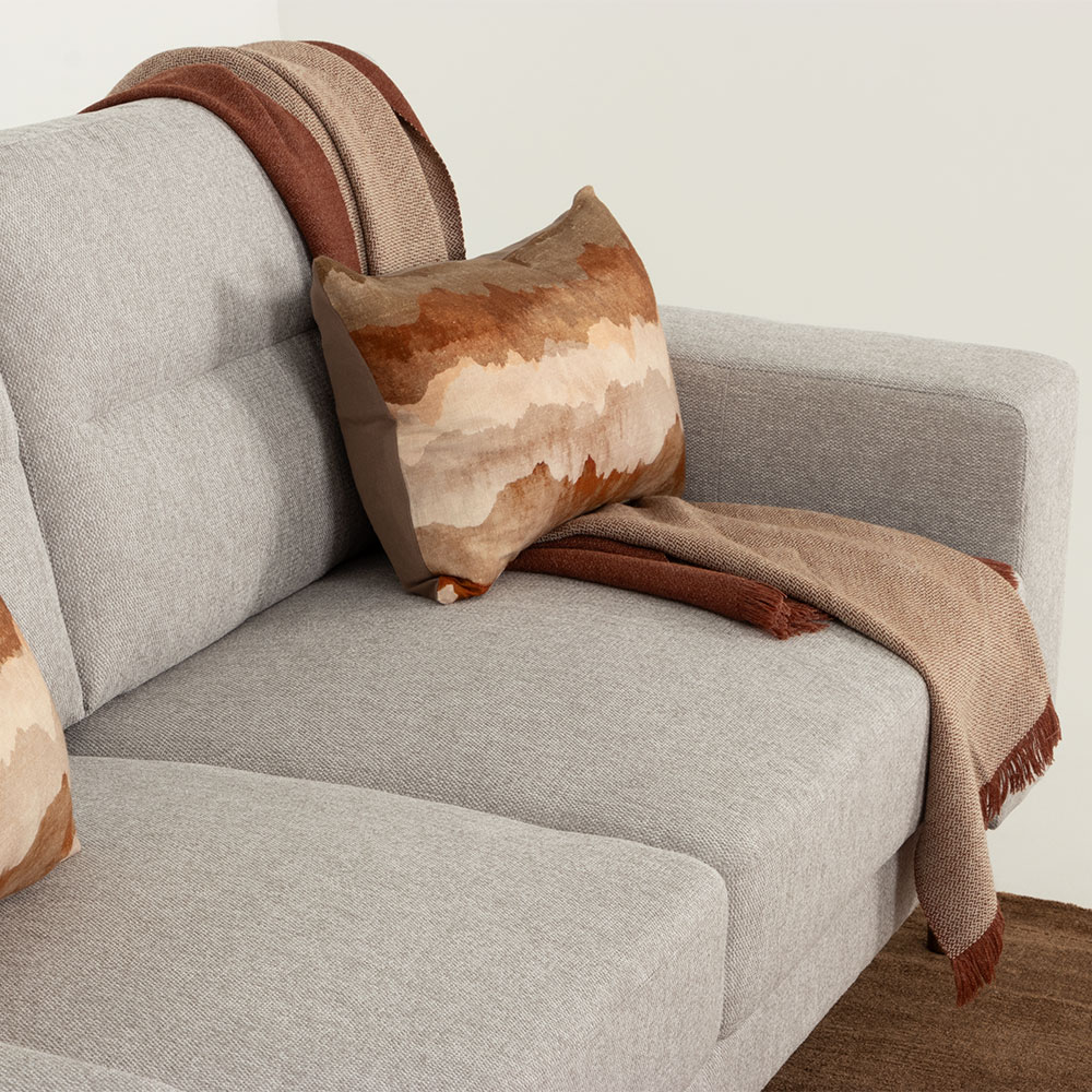 Logan 3 Seater Sofa, Light Grey