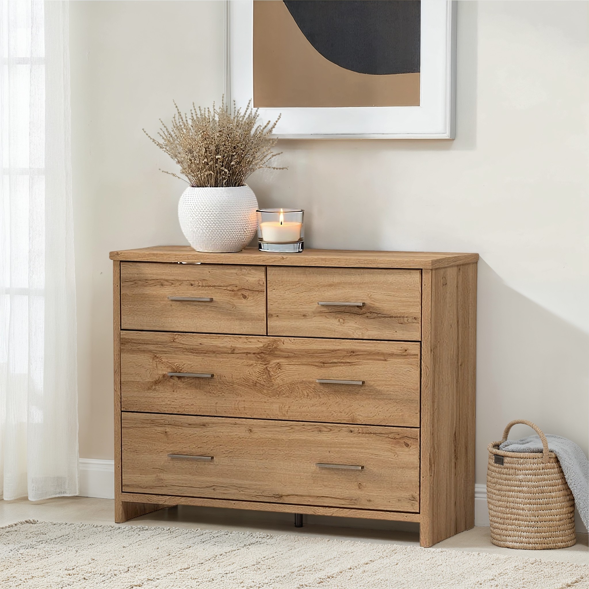 Colby 4 Drawer Lowboy