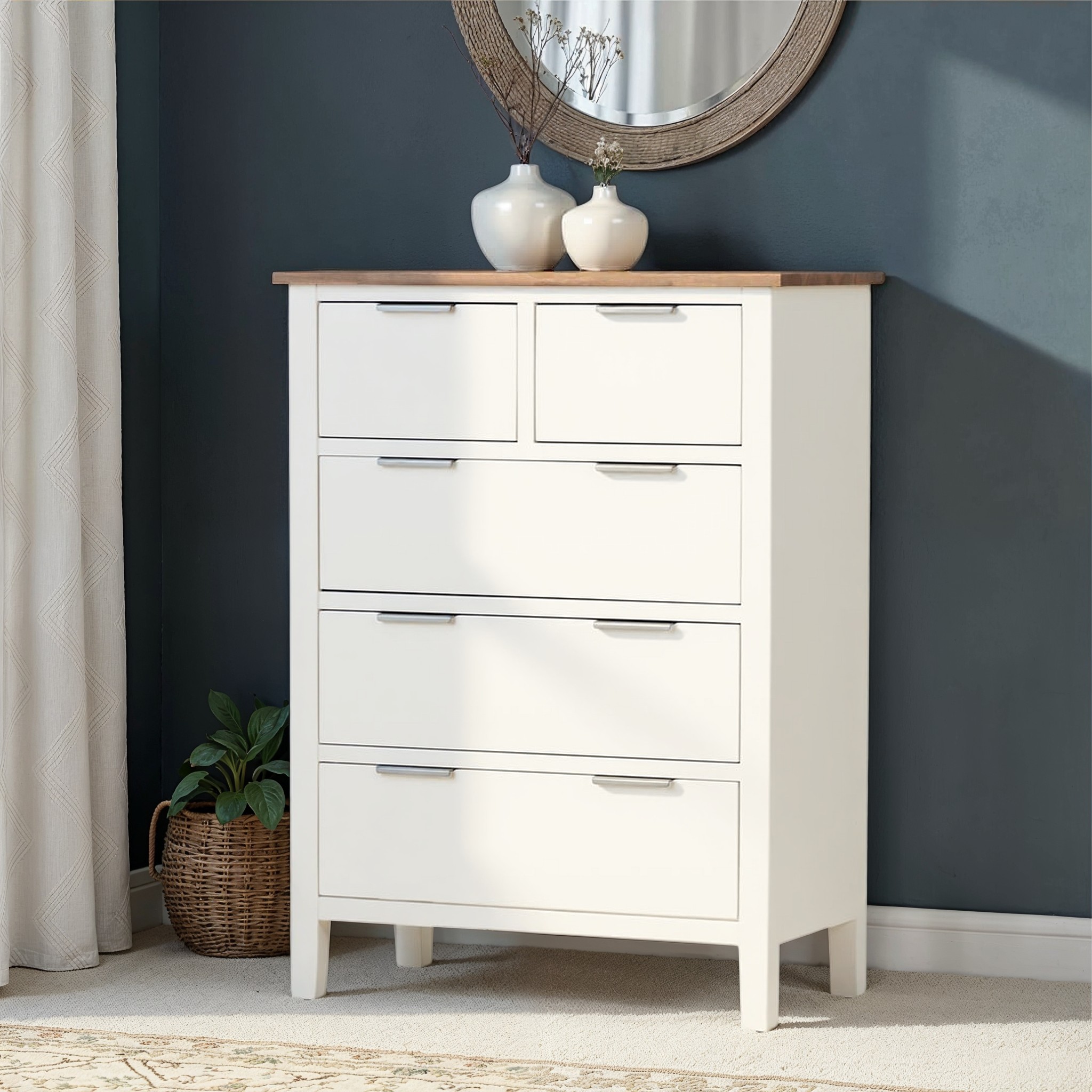 Conway 5 Drawer Tallboy