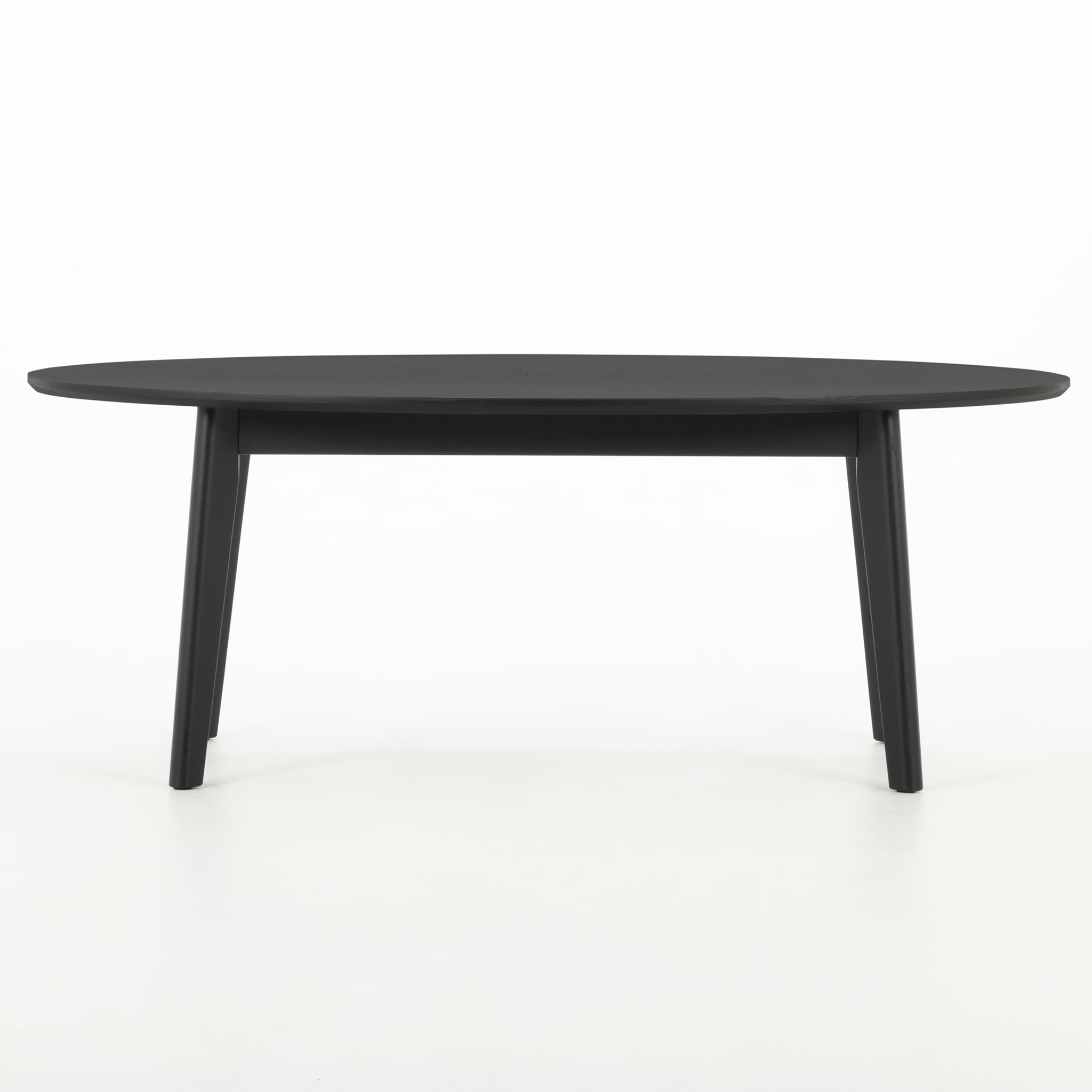 Norsk Oval Coffee Table - W120, Black