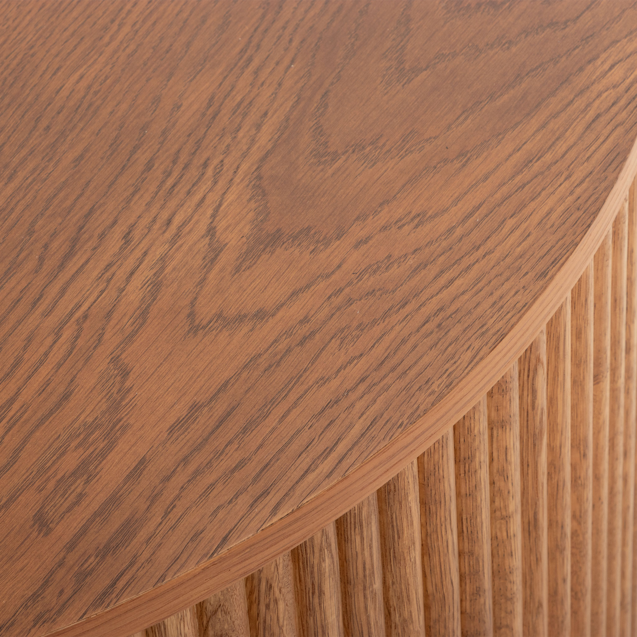 Malmo Round Coffee Table - W80, Caramel