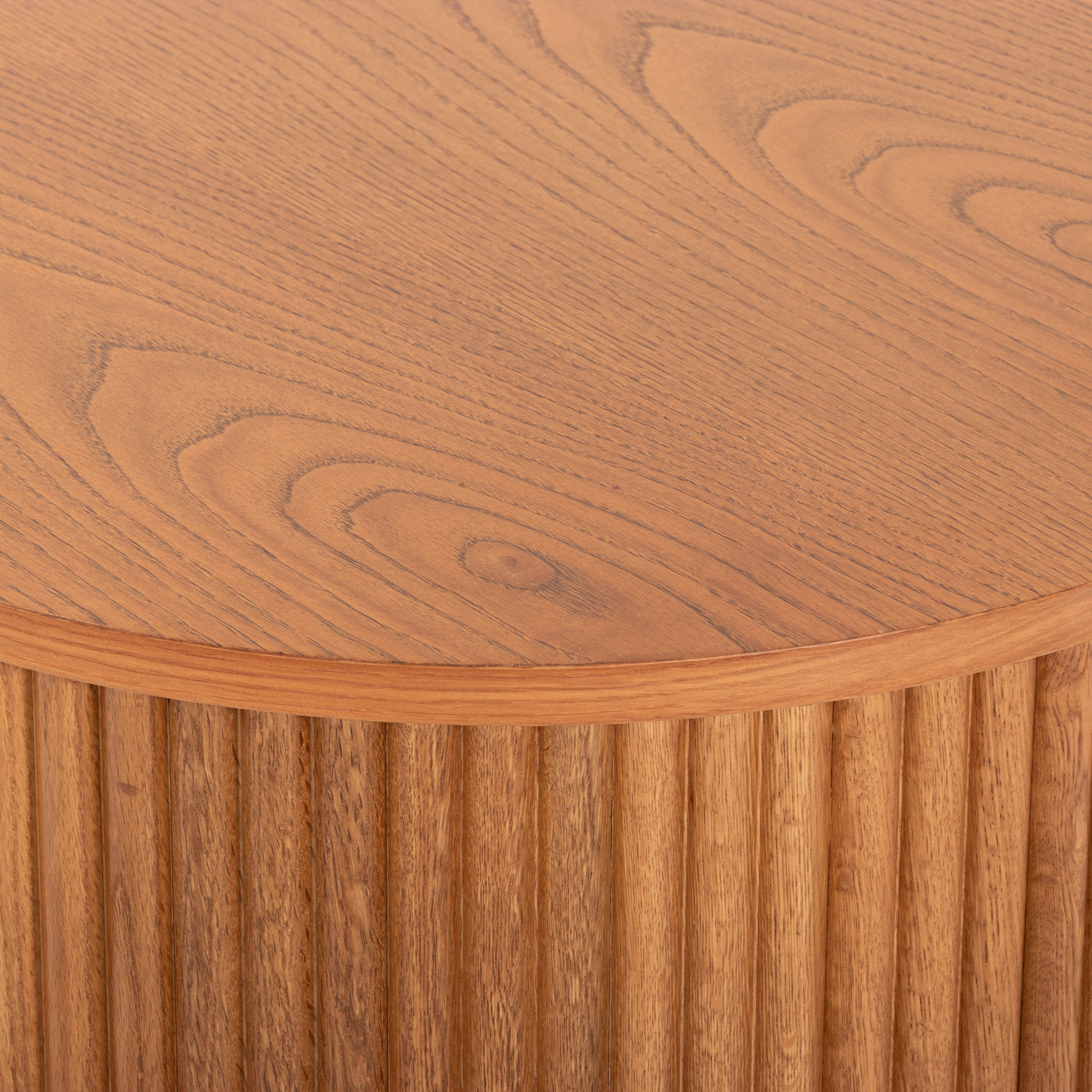 Malmo Round Coffee Table - W60, Caramel