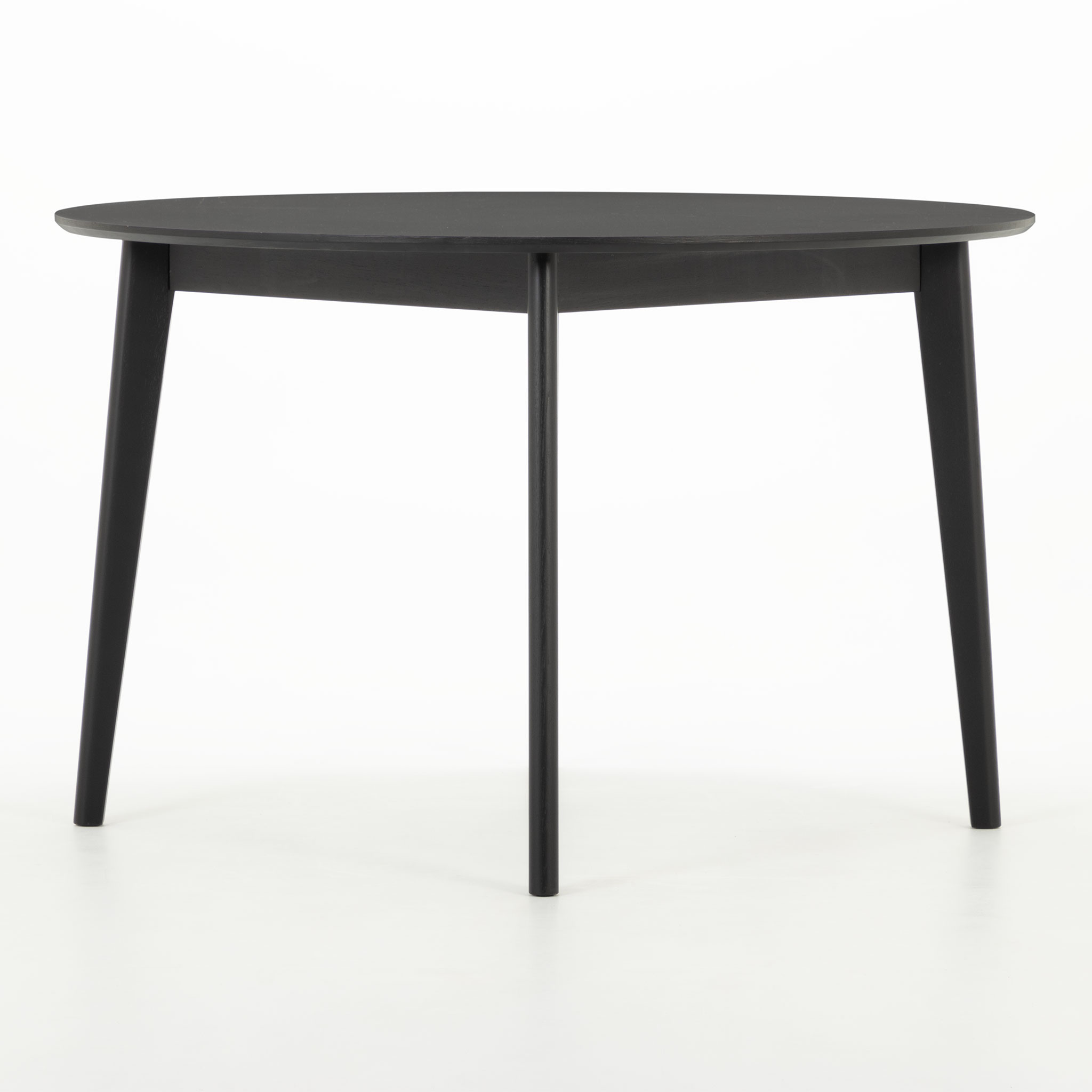 Norsk Round Dining Table - W120, Black