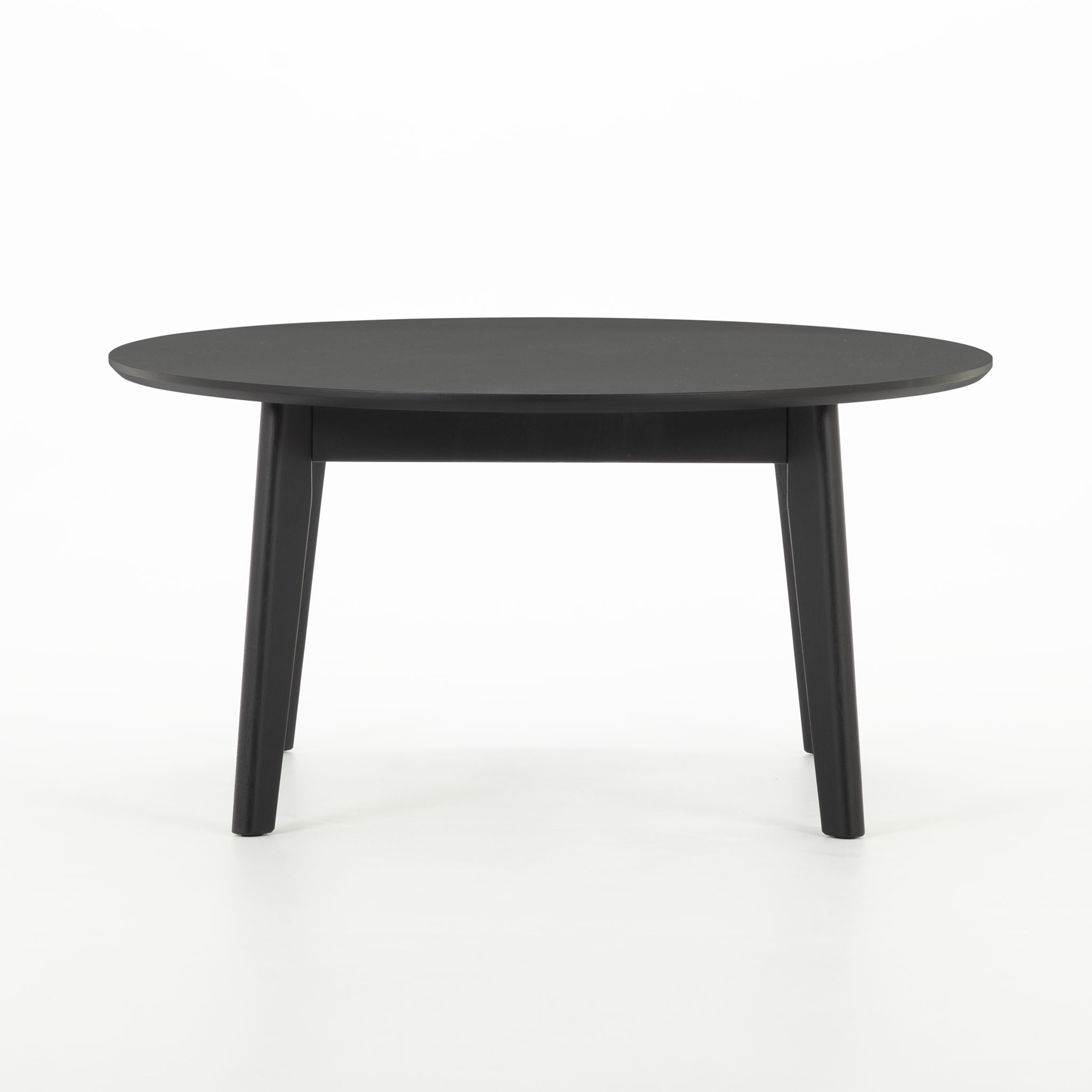Norsk Round Coffee Table - W90, Black