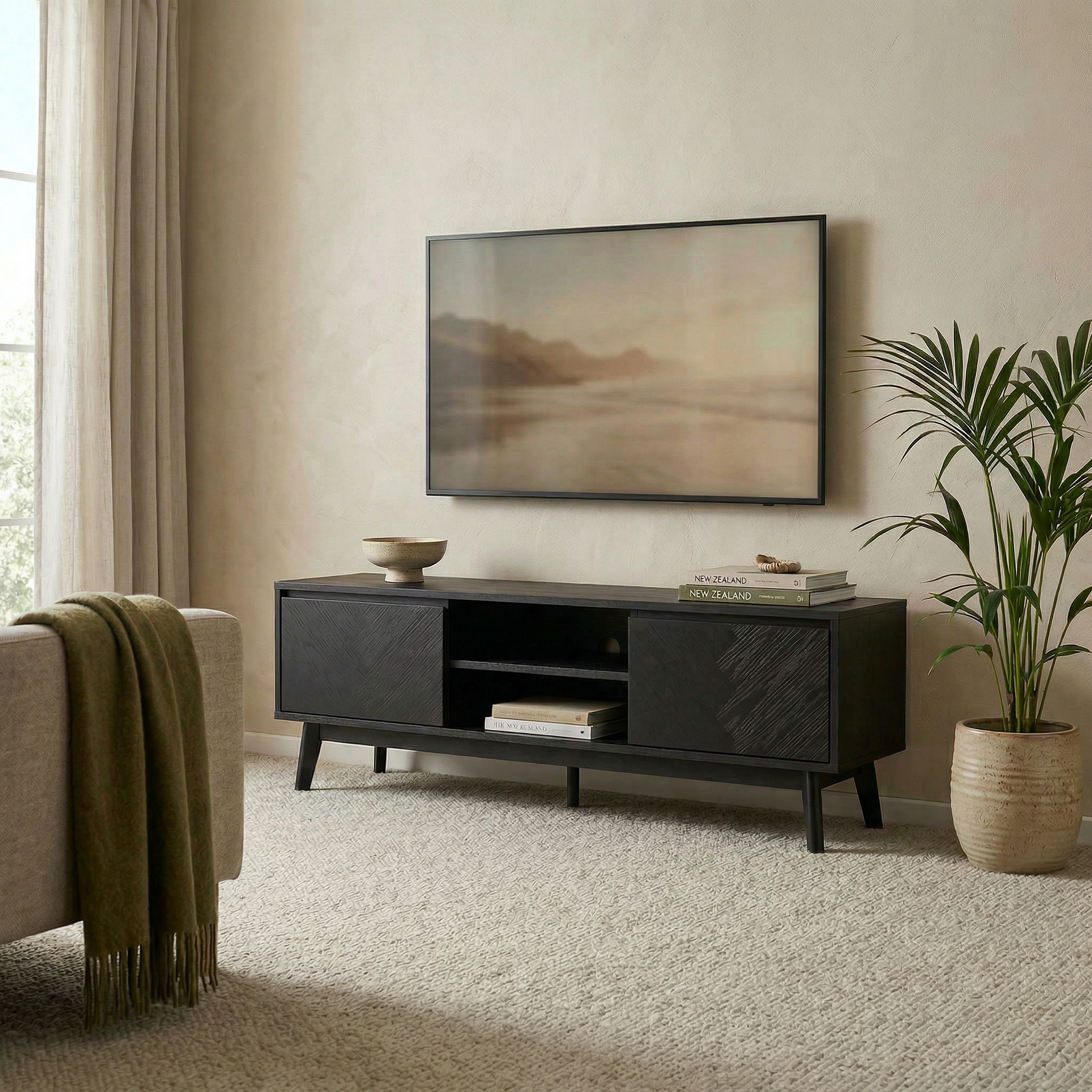 Norsk Entertainment Unit - W150, Black