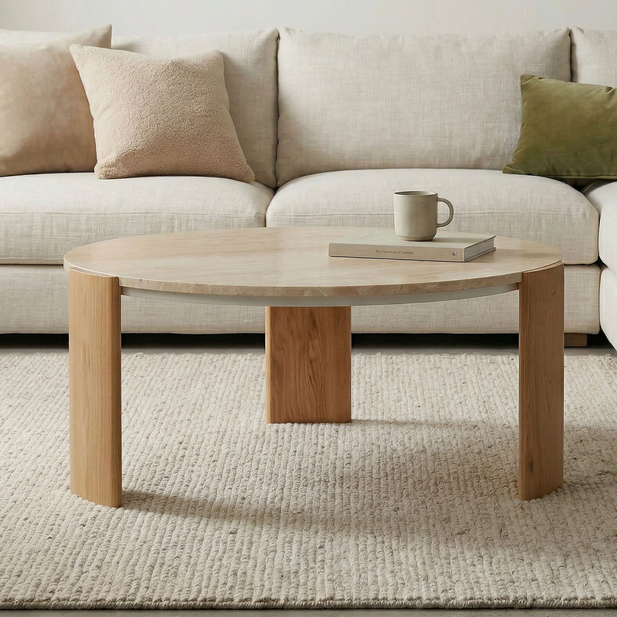 Jackie Coffee Table KD, Natural