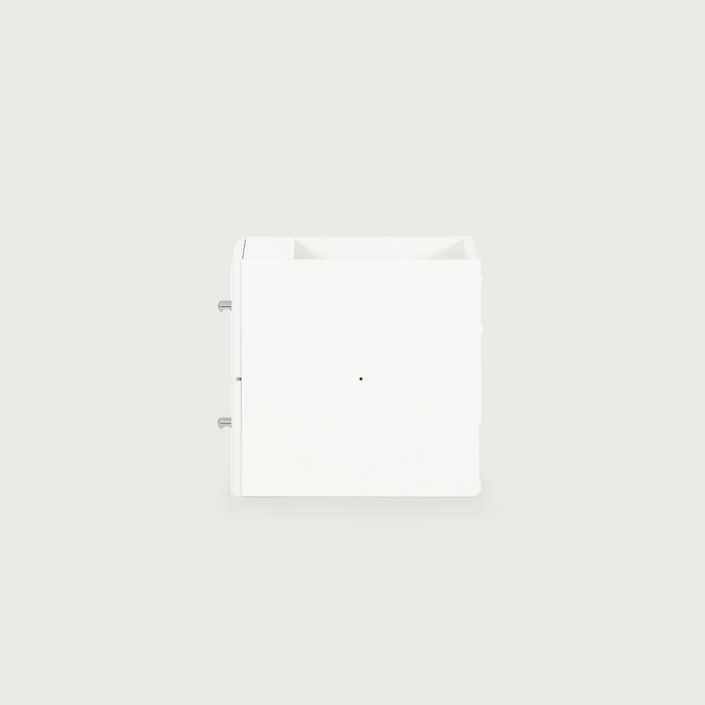 Cubo 2 Drawer Box Insert, White