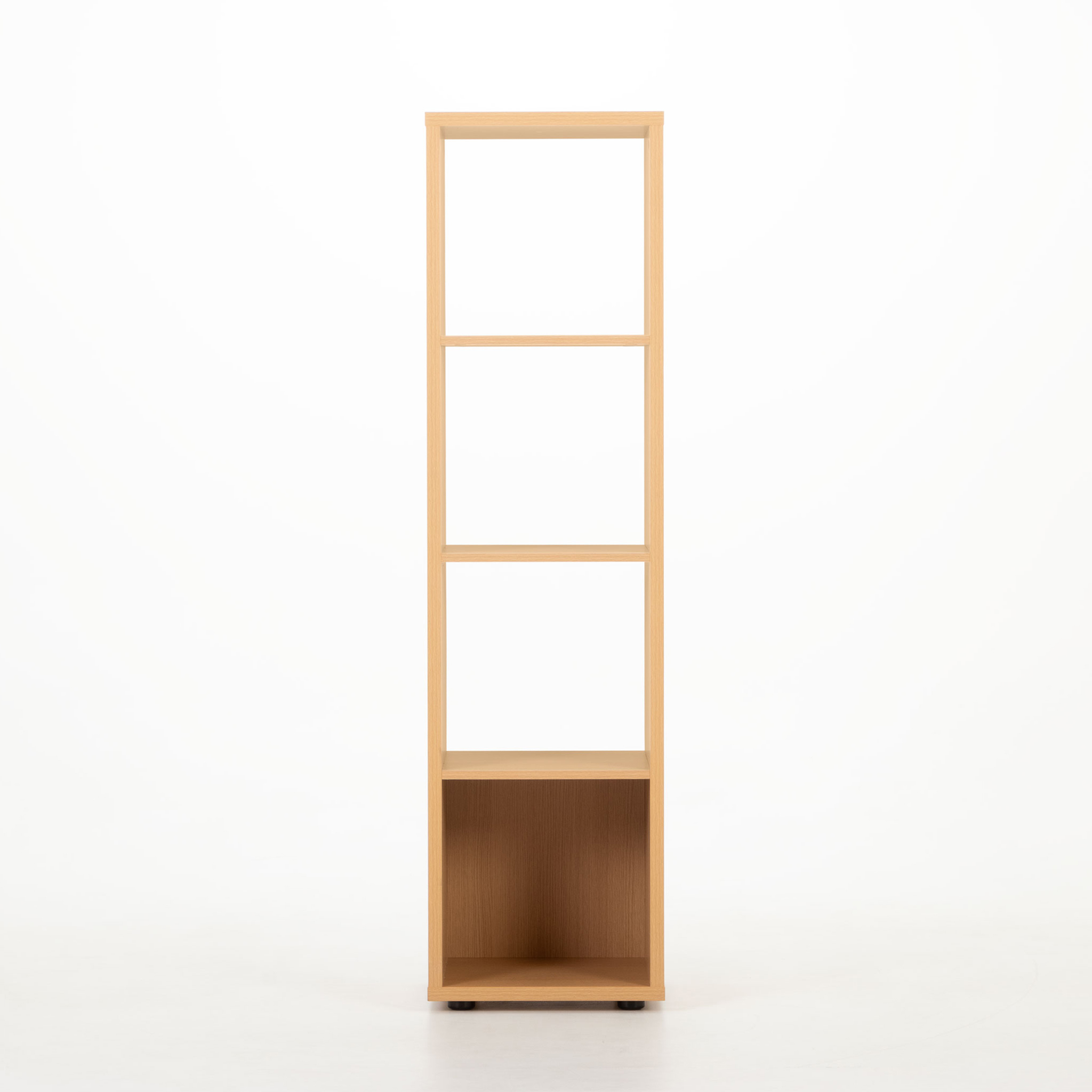 Cube 4 x 1, Light Oak