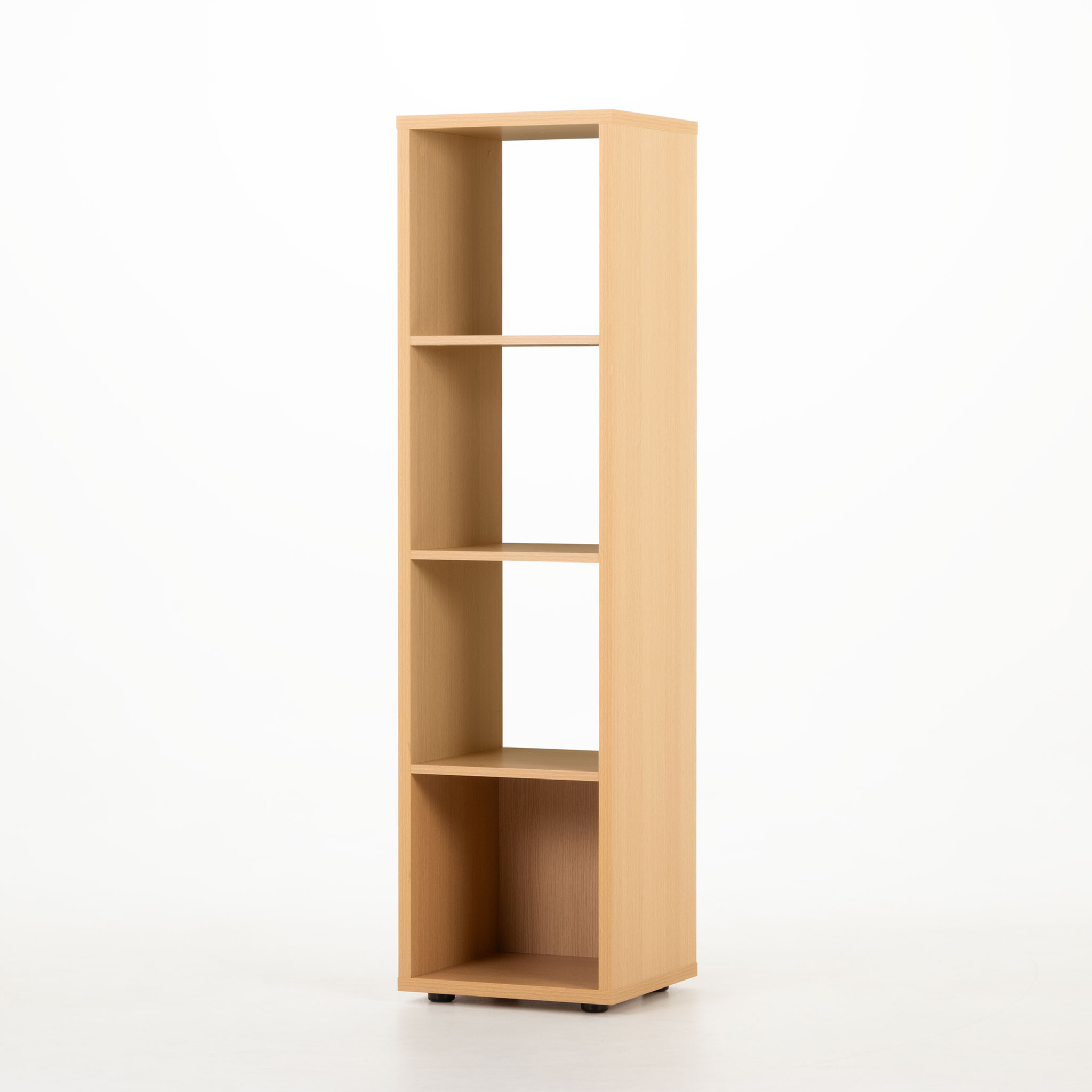 Cube 4 x 1, Light Oak