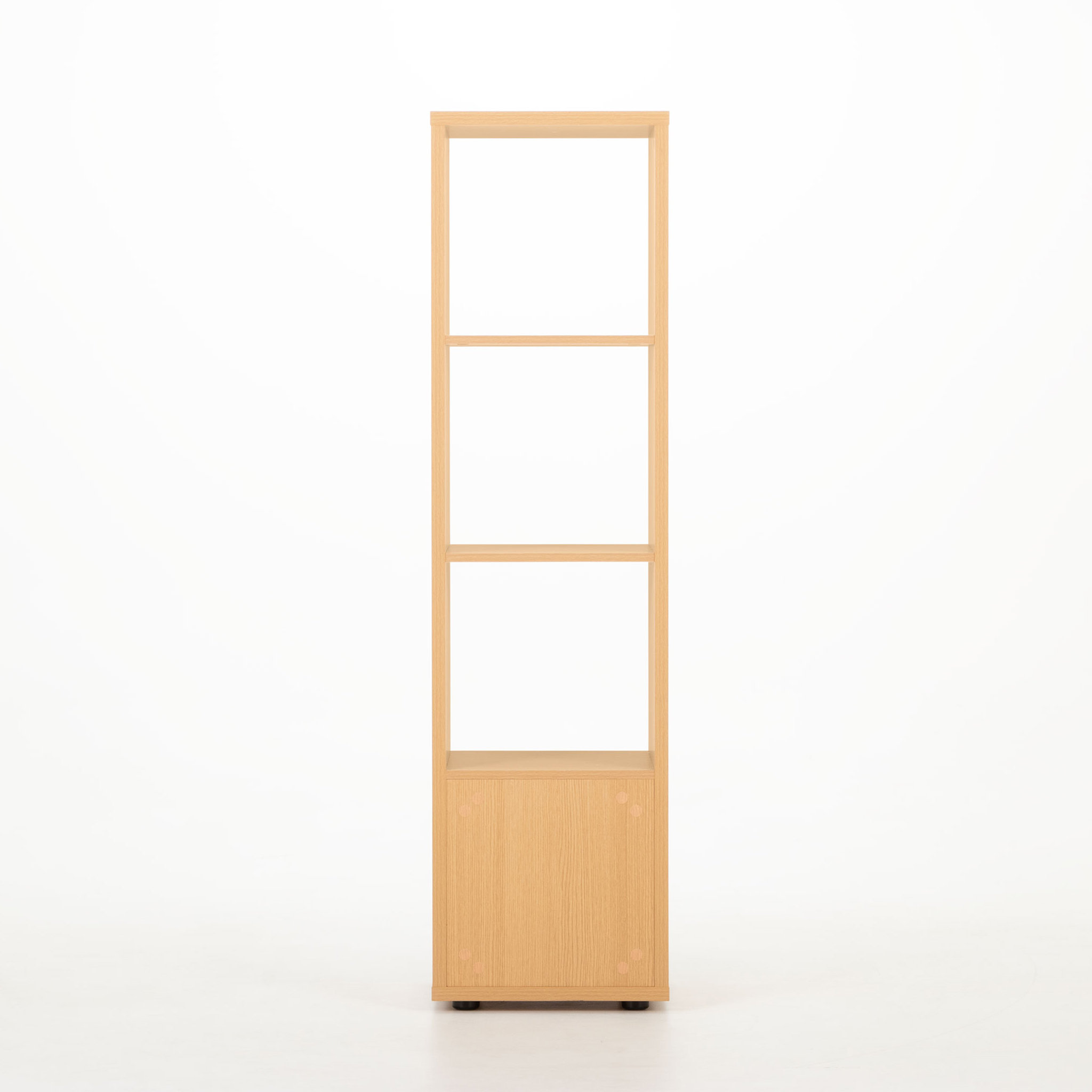 Cube 4 x 1, Light Oak