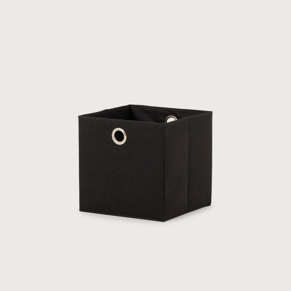 Cubo Storage Box, Black