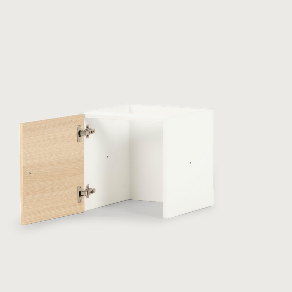 Cubo 1 Door Box Insert, Beech