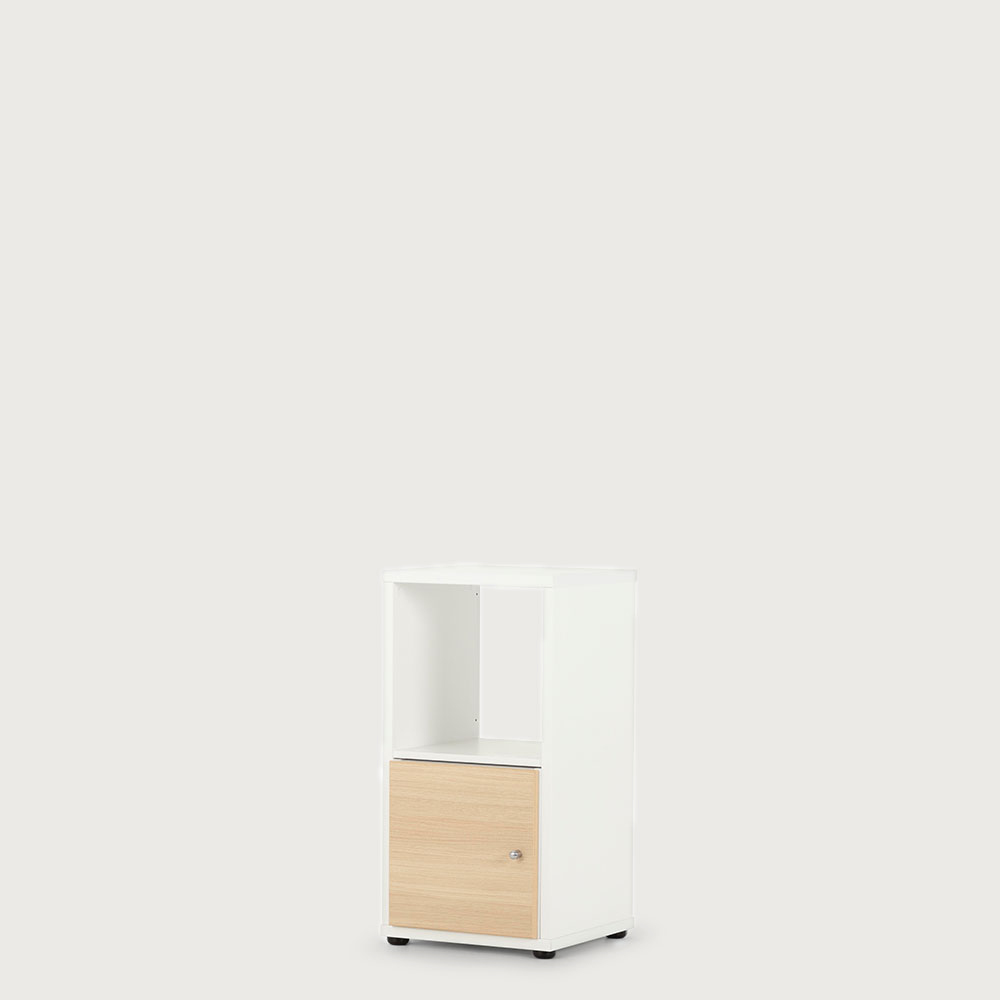Cubo 1 Door Box Insert, Beech
