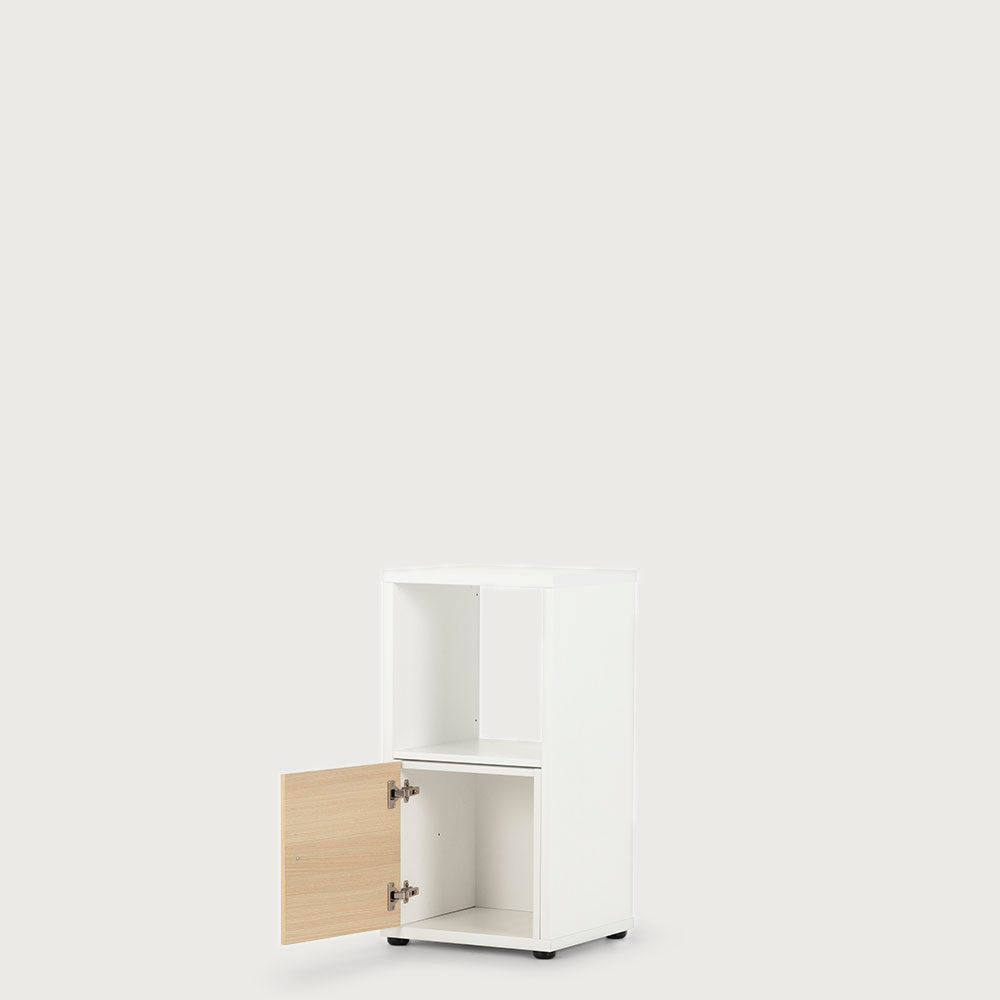 Cubo 1 Door Box Insert, Beech