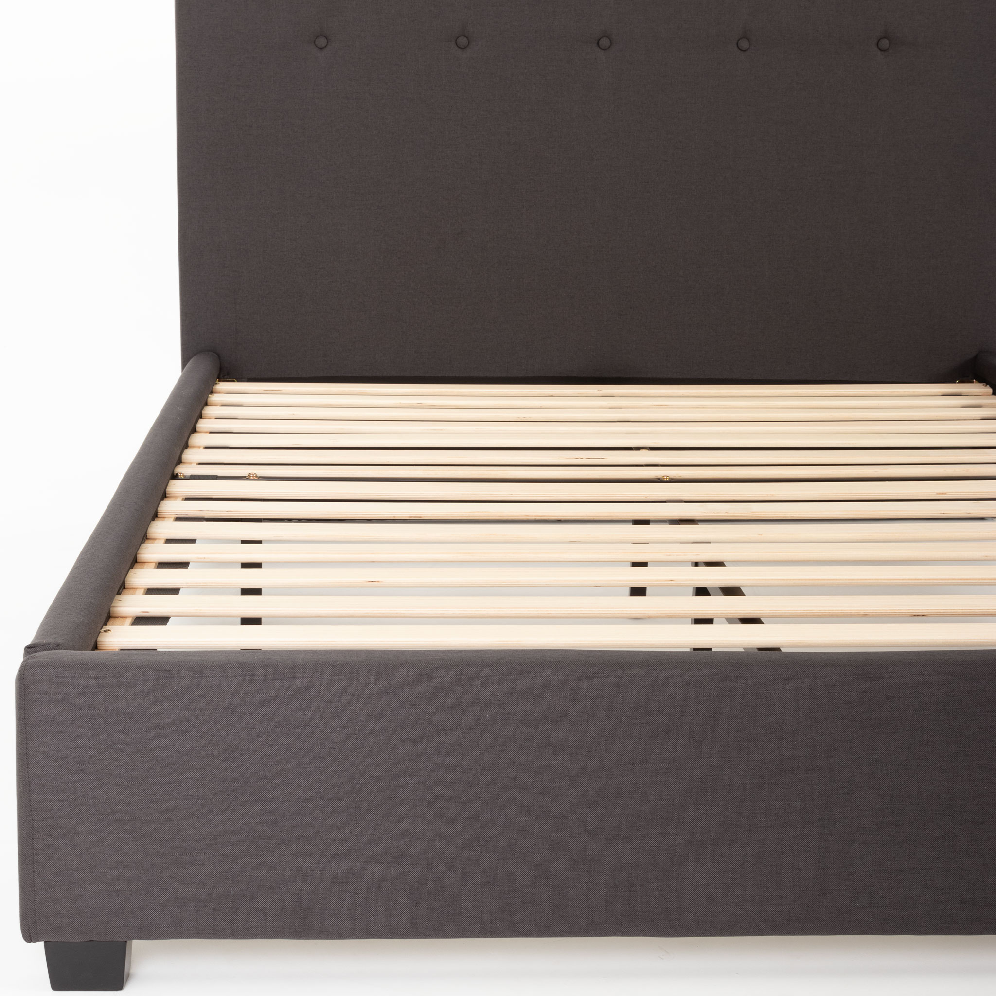 Dallas Double Bed Frame, Jet