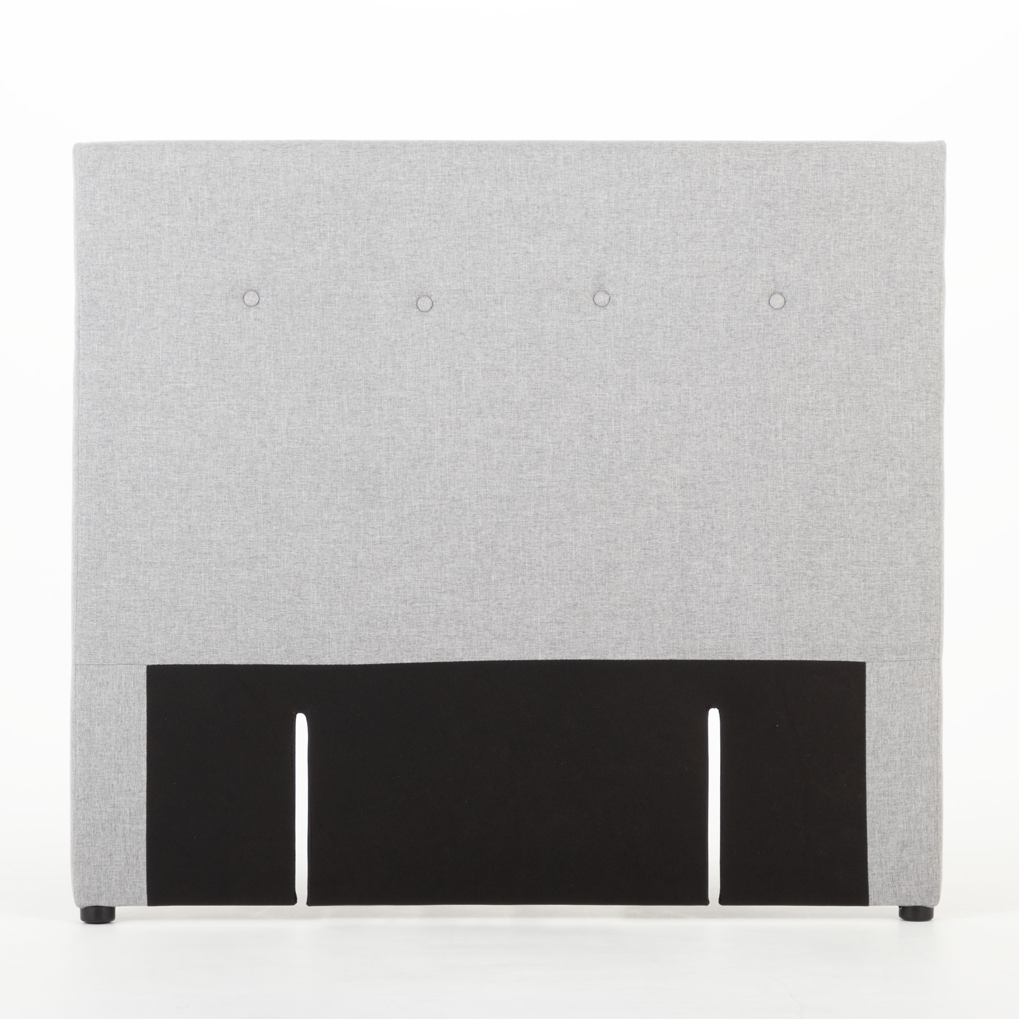 Dallas King Single Headboard, Light Grey