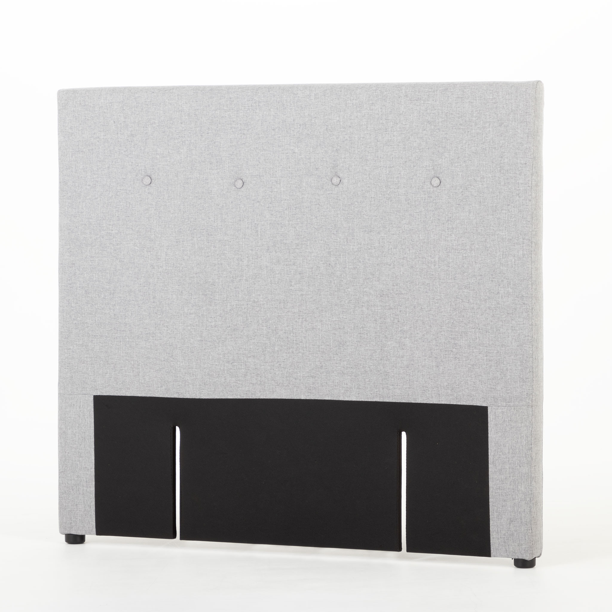 Dallas King Single Headboard, Light Grey