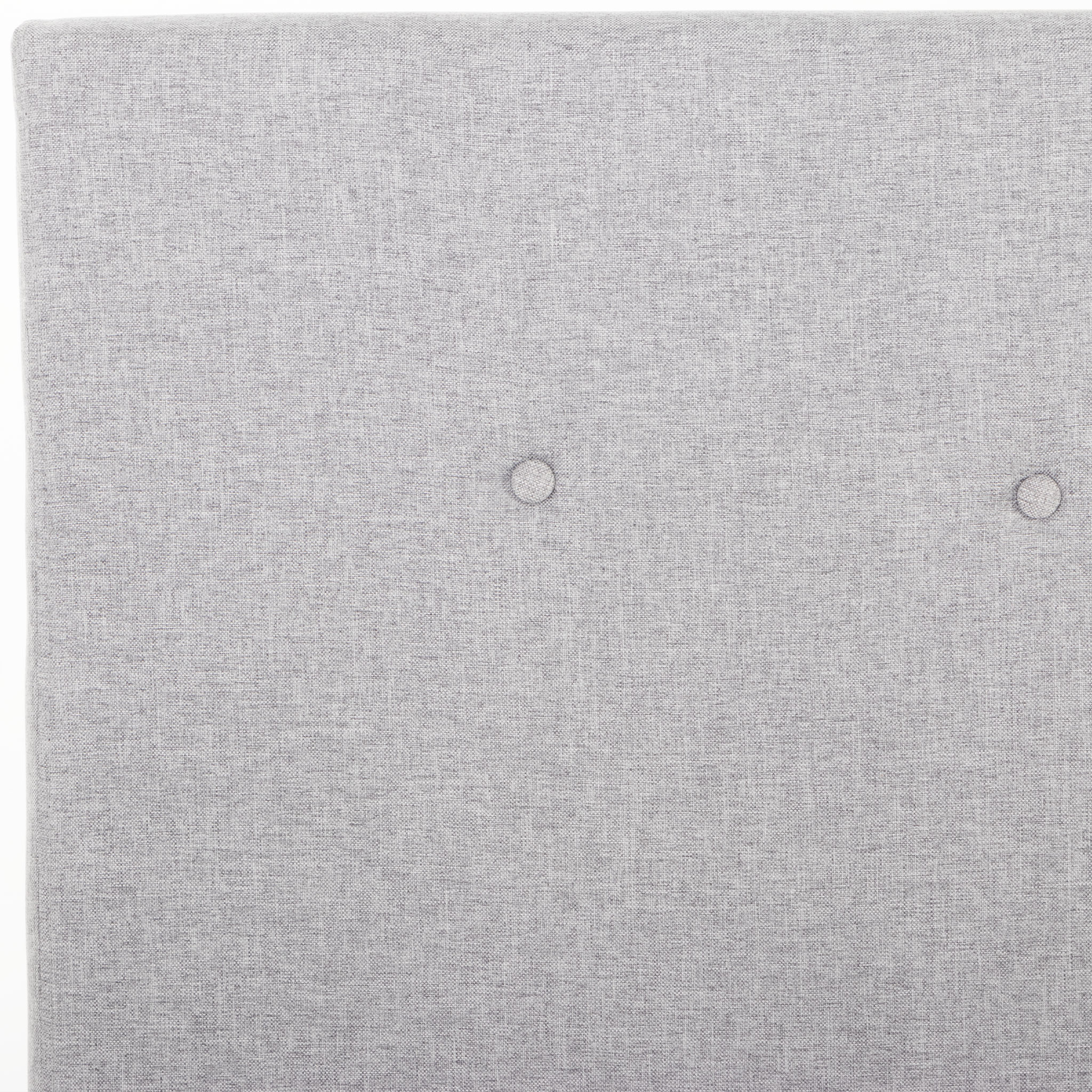 Dallas King Single Headboard, Light Grey