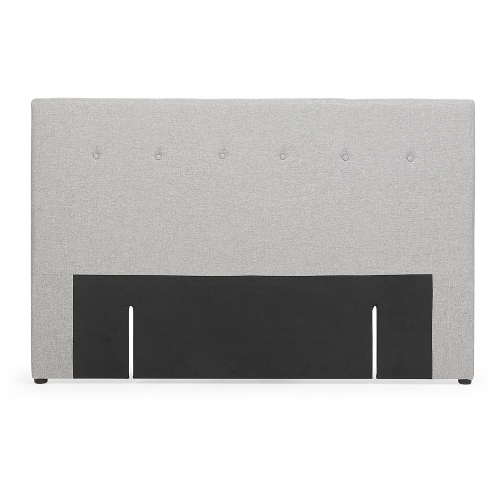Dallas Queen Headboard, Light Grey