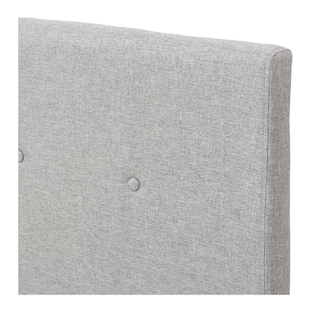 Dallas Queen Headboard, Light Grey