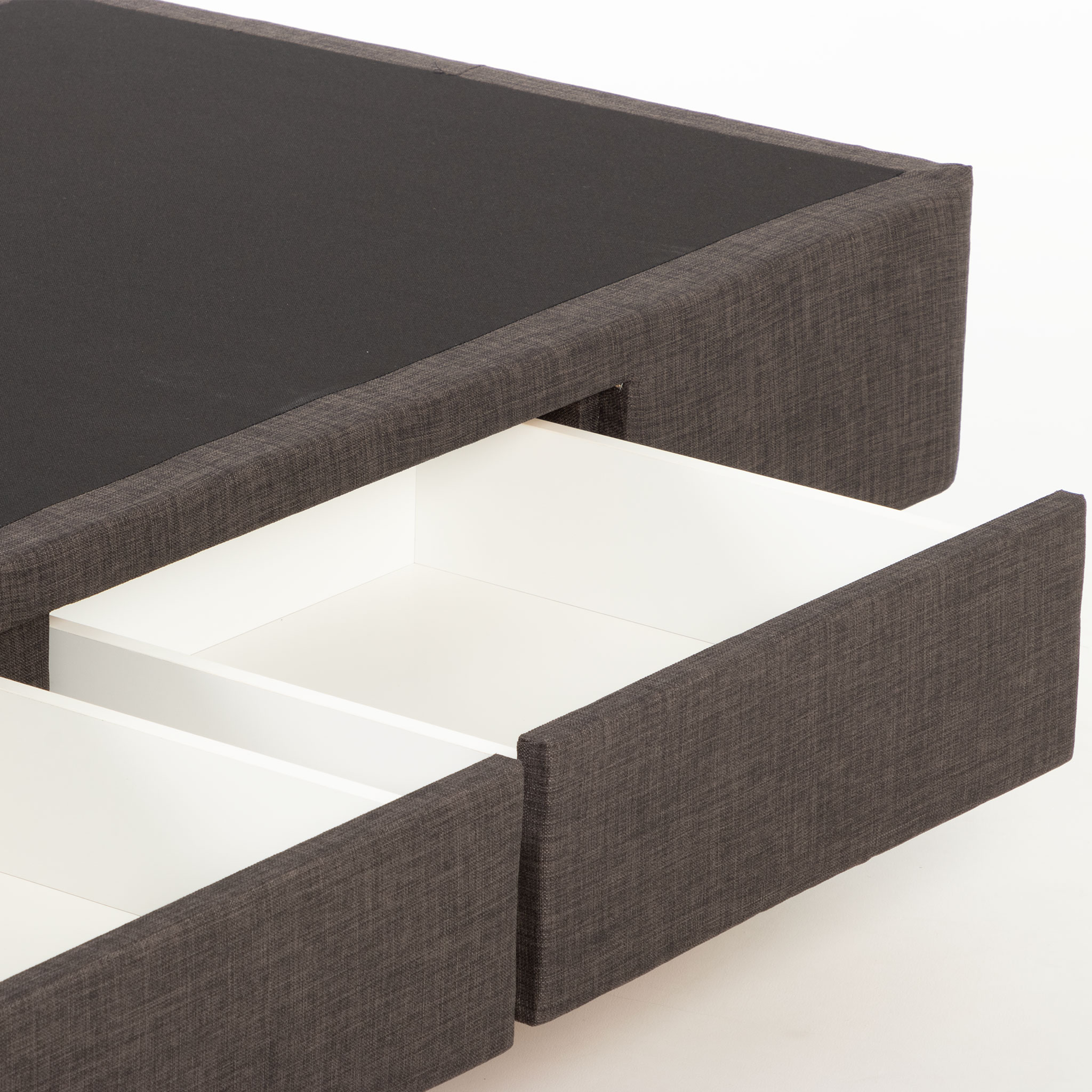 Doze 4 Drawer Mattress Base - California King, Charcoal