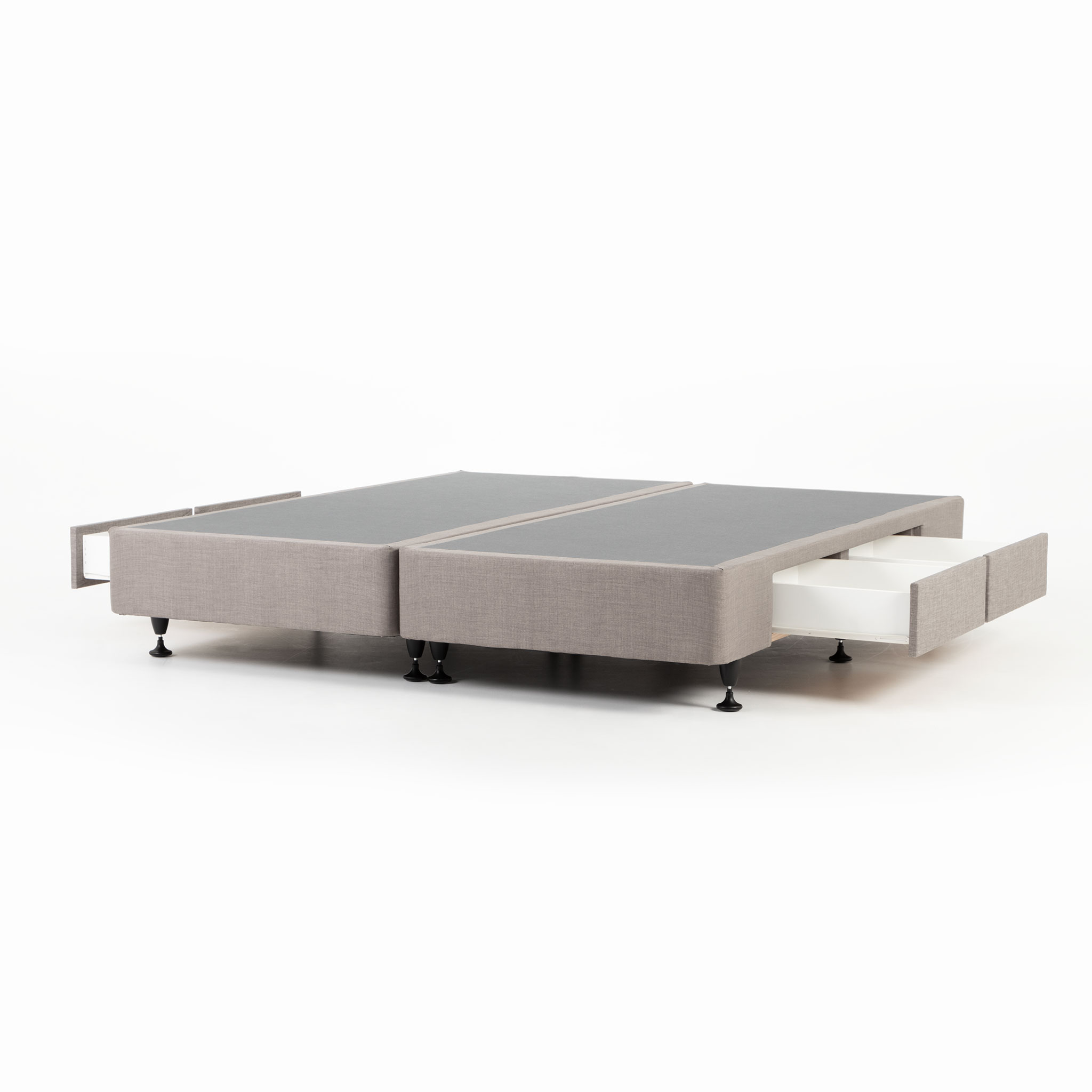 Doze 4 Drawer Mattress Base - California King, Grey