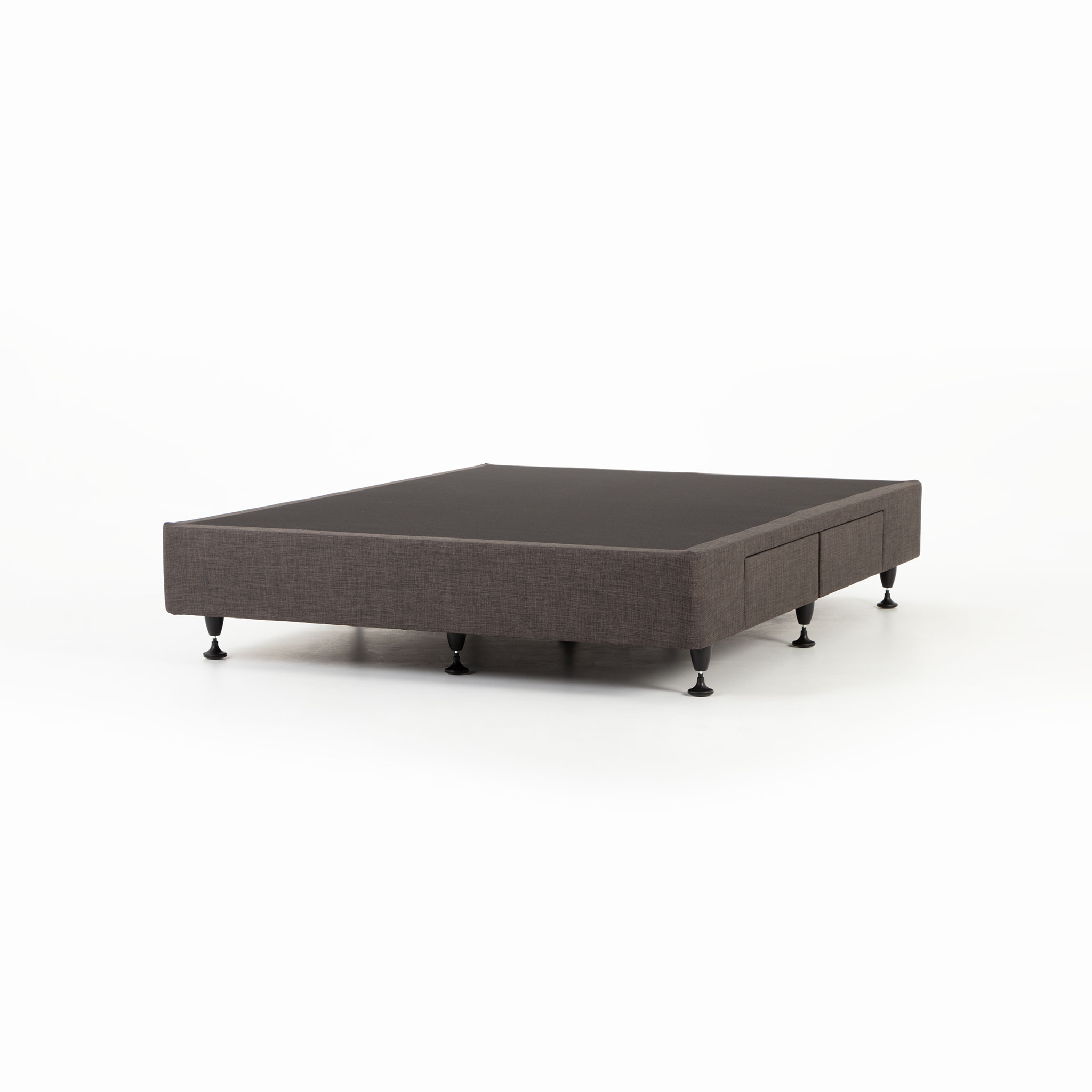 Doze 4 Drawer Mattress Base - Queen, Charcoal