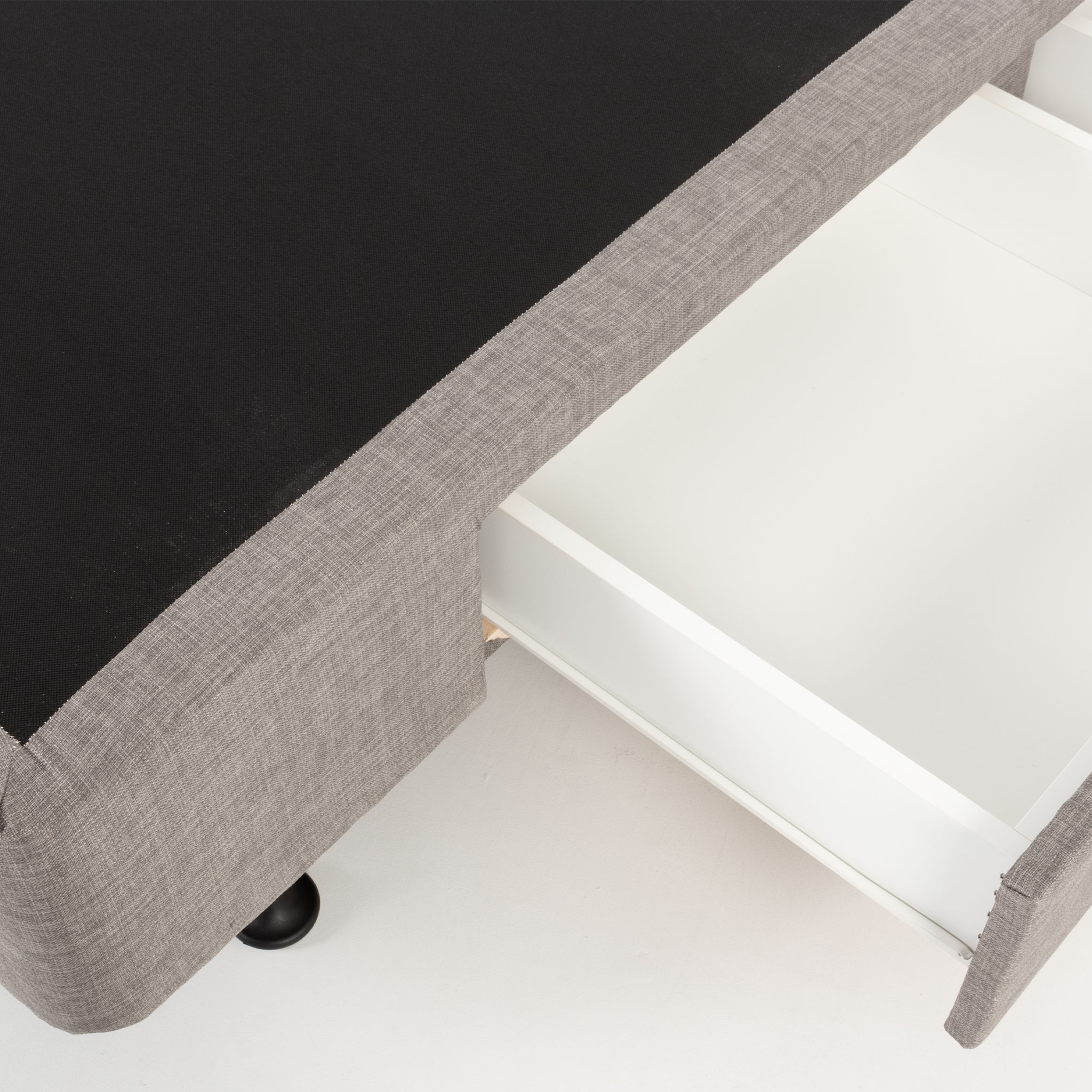 Doze 4 Drawer Mattress Base - Queen, Grey